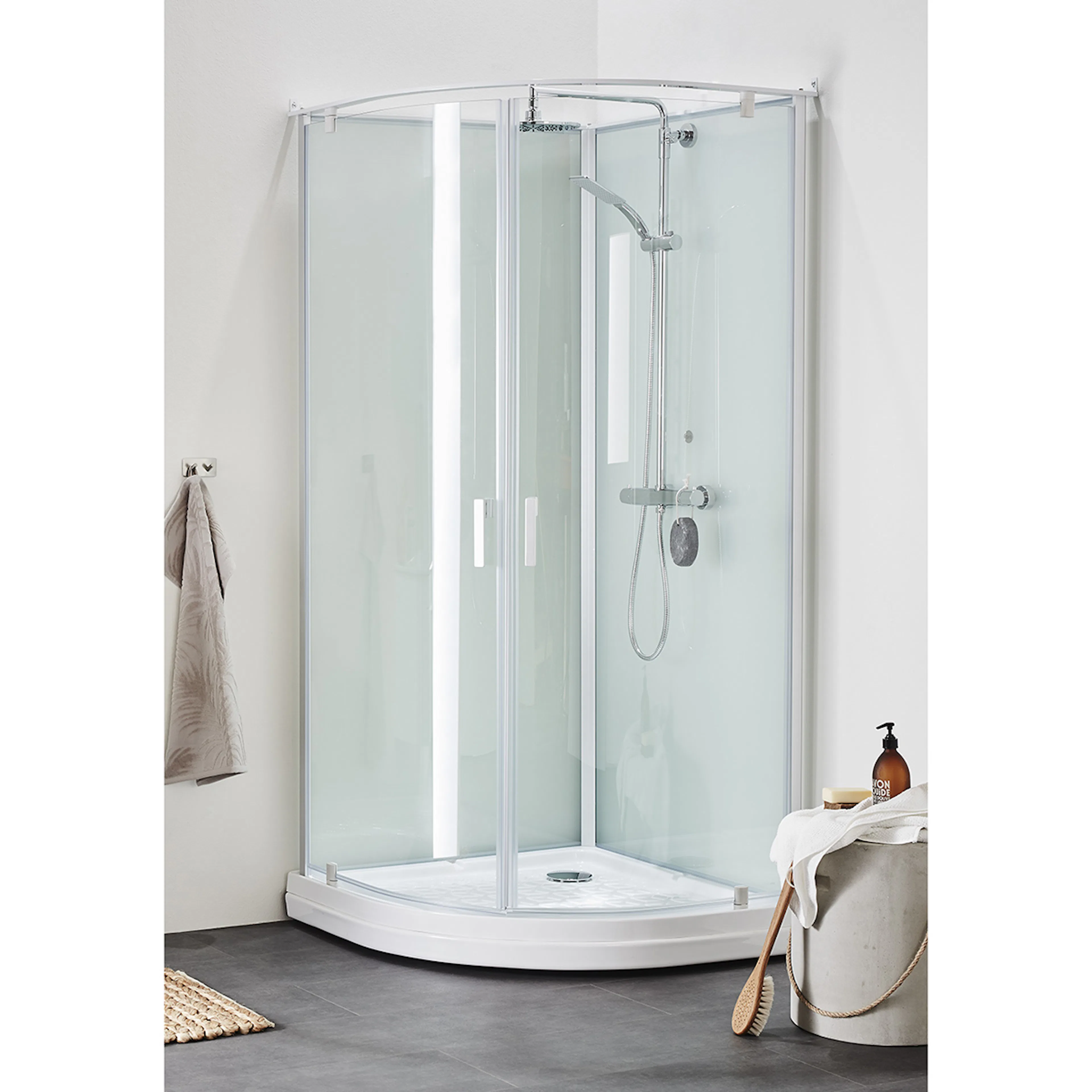 Duschkabin Hafa Breeze  Deluxe Rund