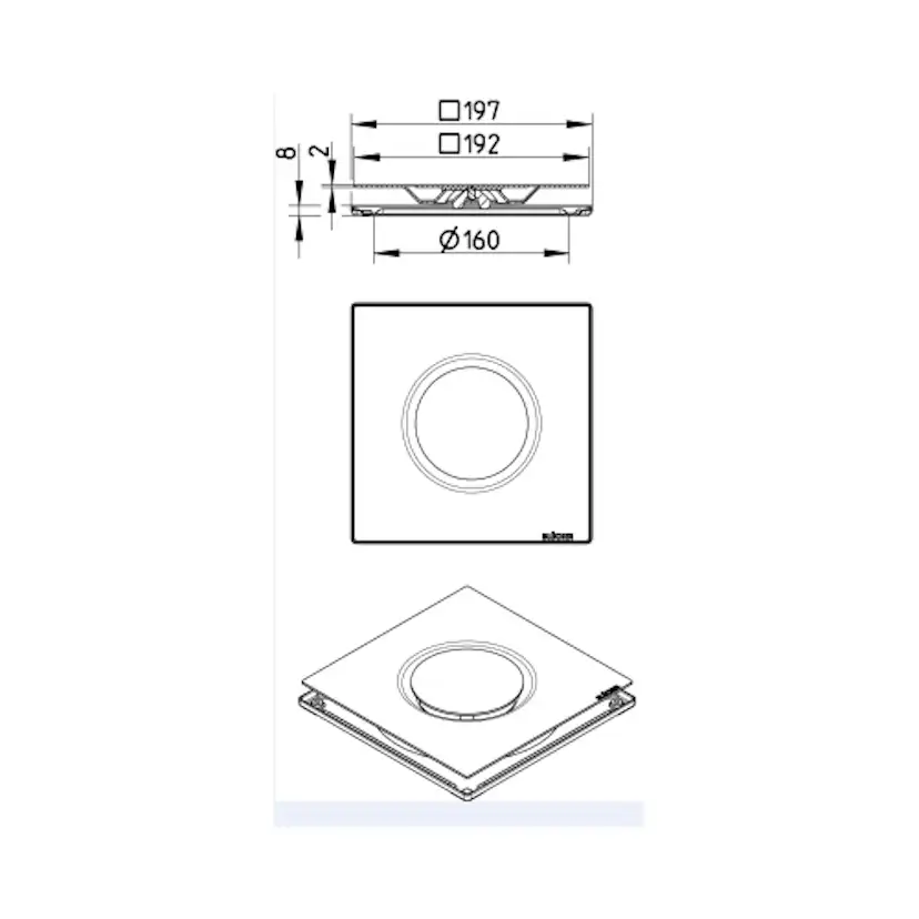 Golvbrunnssil Blücher Klinkerset Copenhagen 200x200