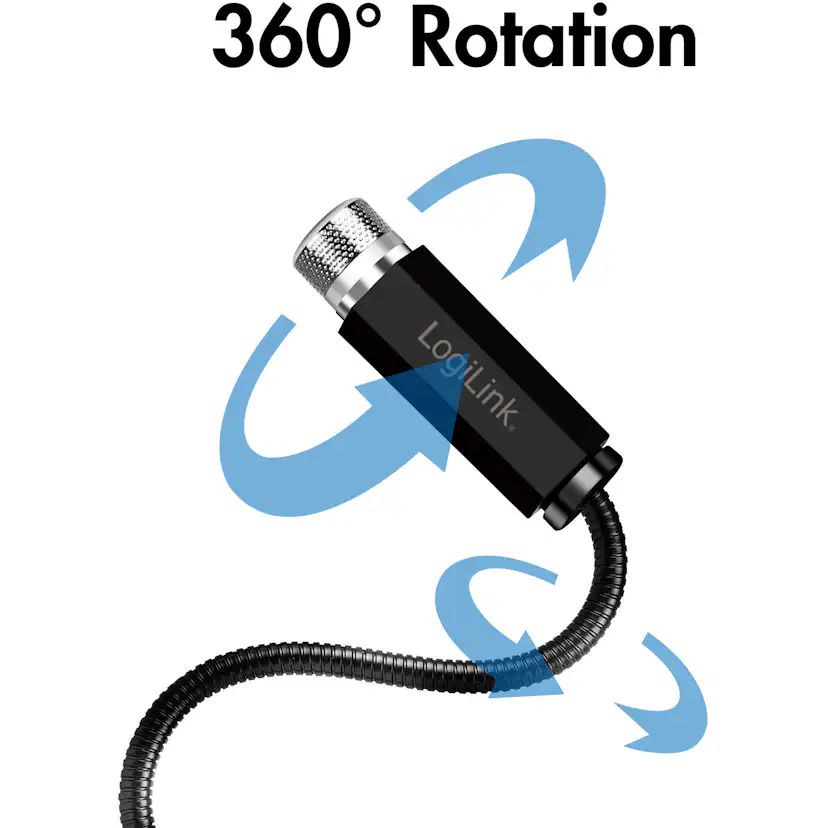 LED Starlight LogiLink 6 st Ljusmönster USB-A
