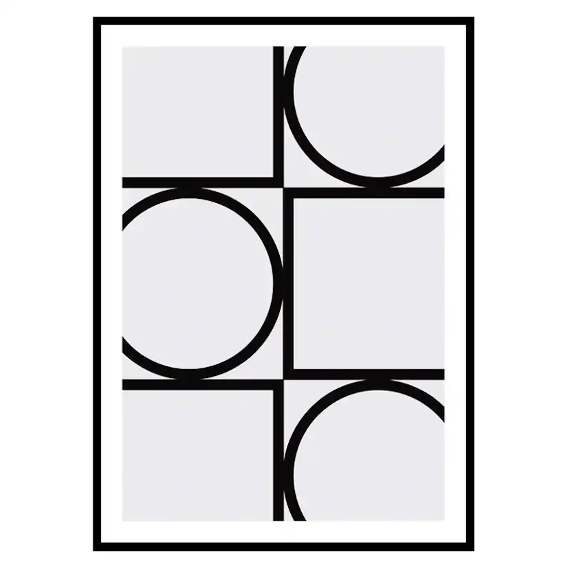 Poster Gallerix Geometric Art No2