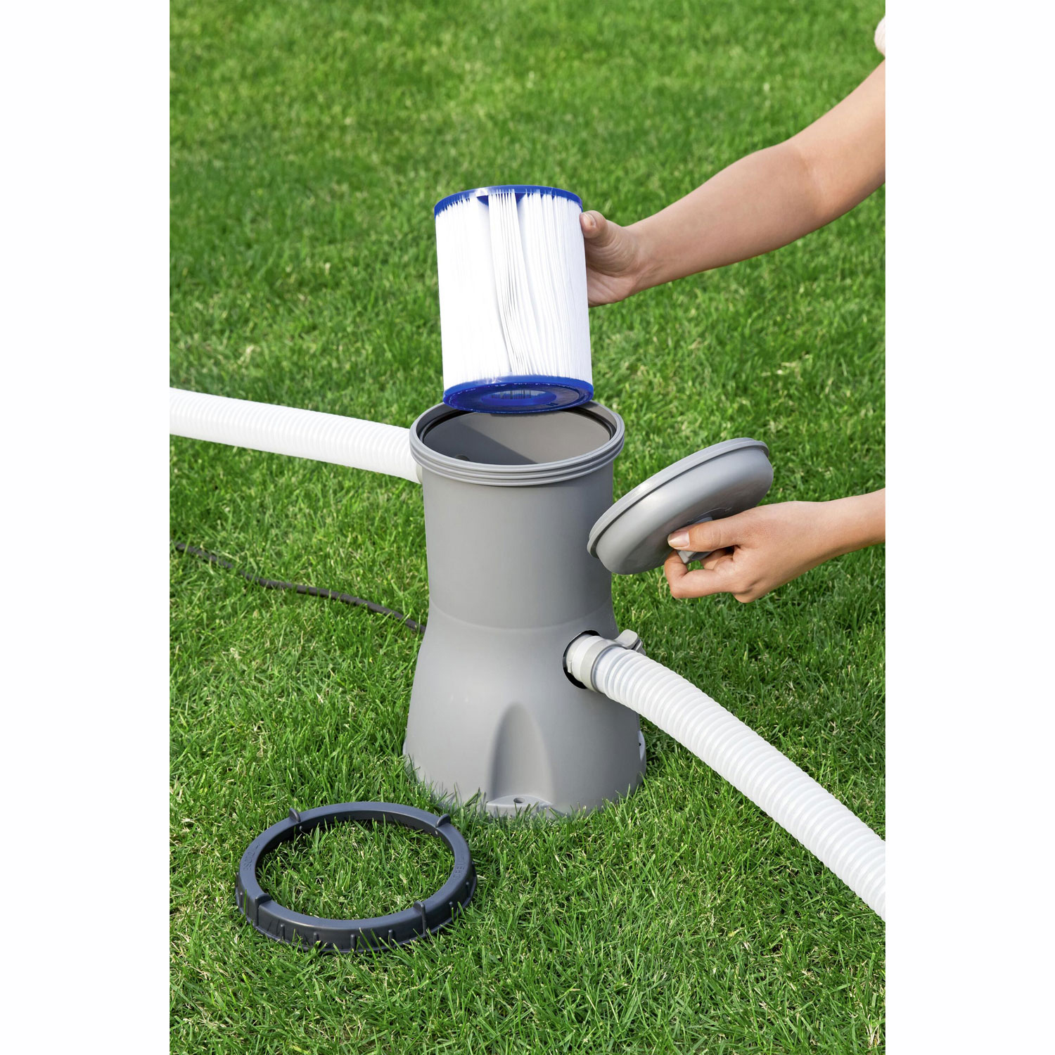 Patronfilter Bestway Flowclear Filter Typ II 2-pack för Poolrengöring