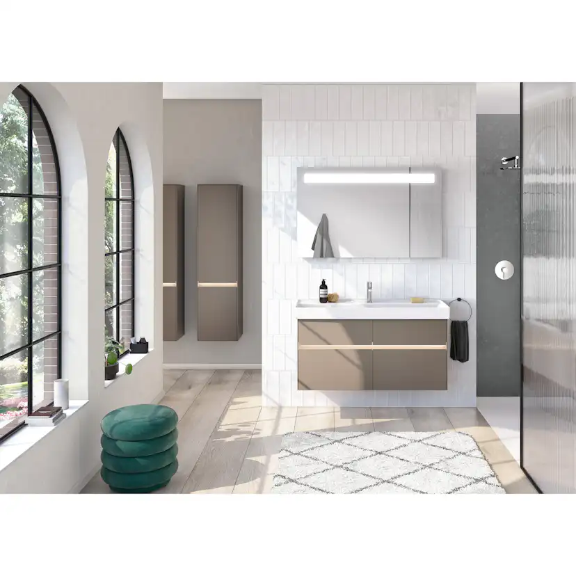 Tvättställsskåp Villeroy & Boch Collaro 115 cm med 4 Lådor för Inbyggt Skåpstvättställ
