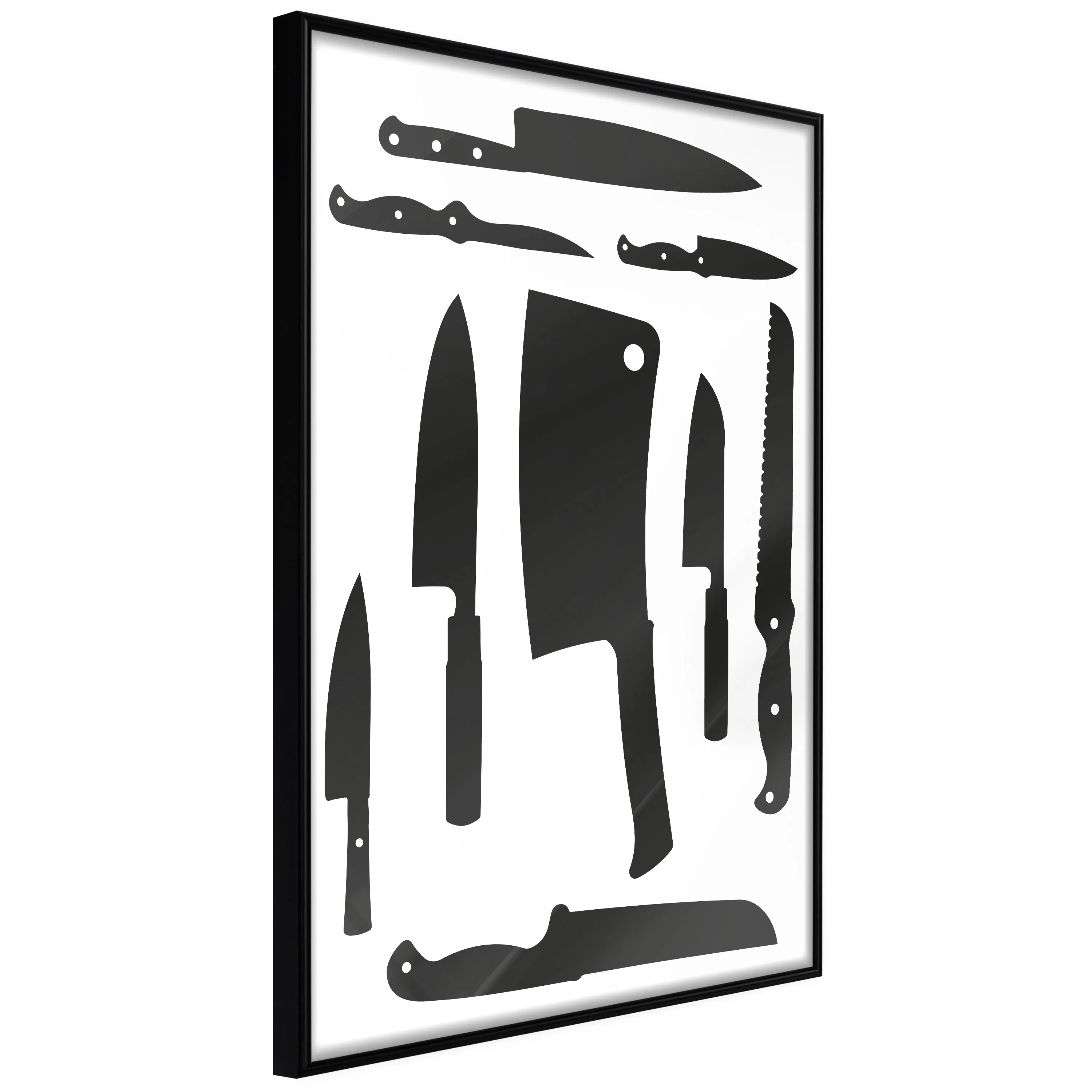 Poster Artgeist Affisch Cleaver and Knives