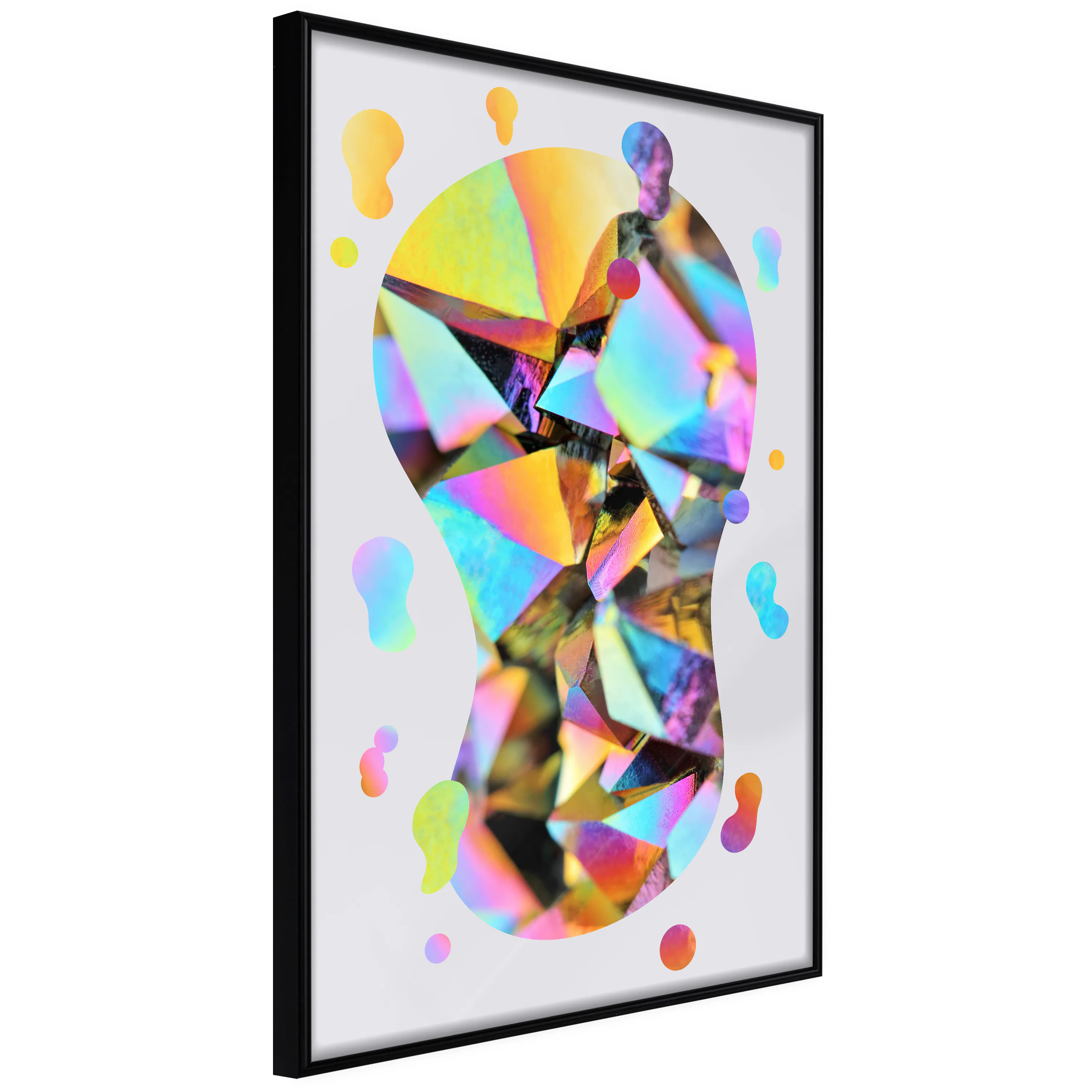Poster Artgeist Affisch Rainbow Footprint