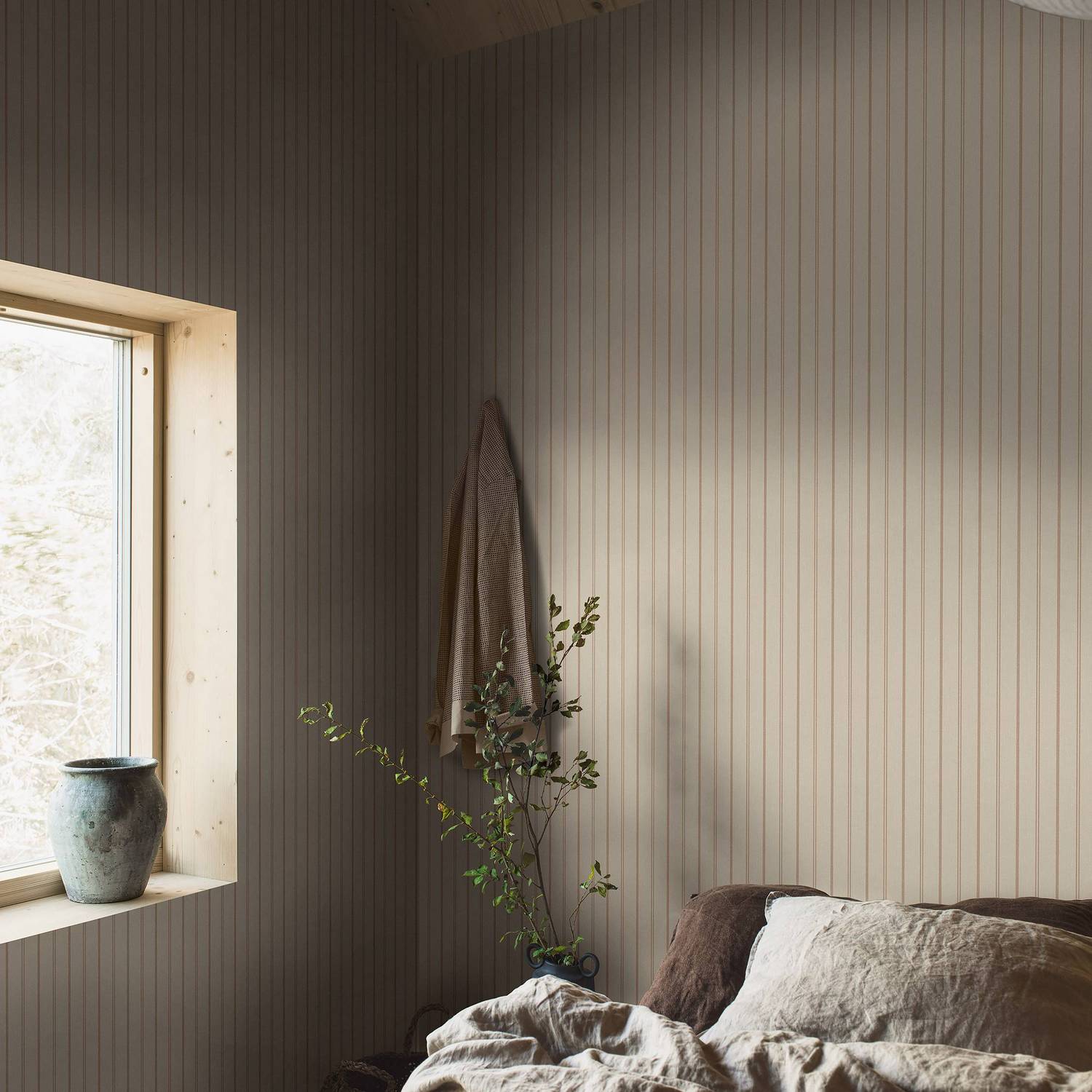Tapet Boråstapeter Woodland Stripe 4718