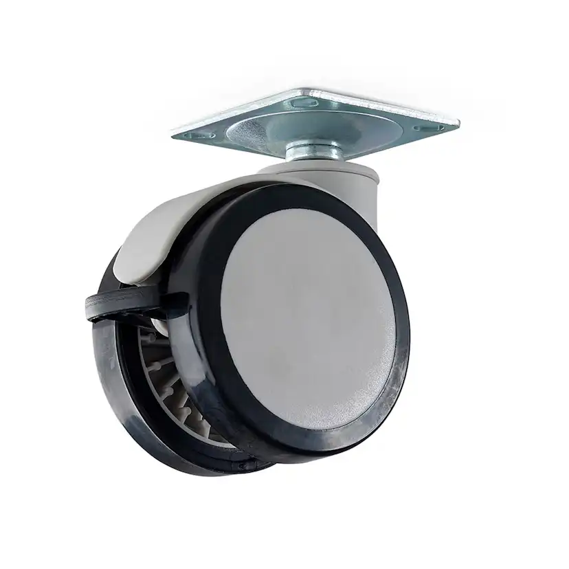 Länkhjul Habo 1175 med Broms 75 mm