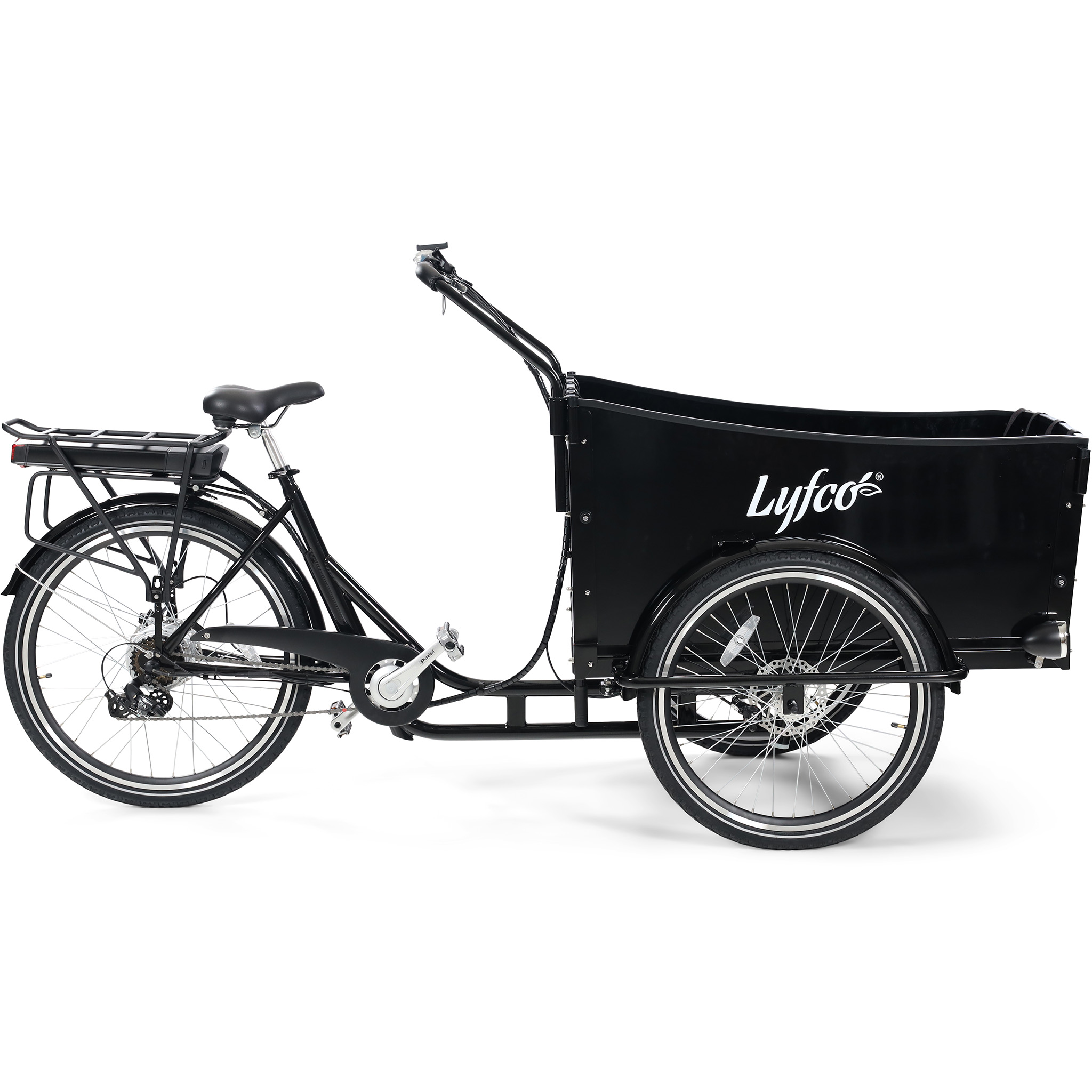 Elcykel Lyfco Cargobike - 16 Ah Pro