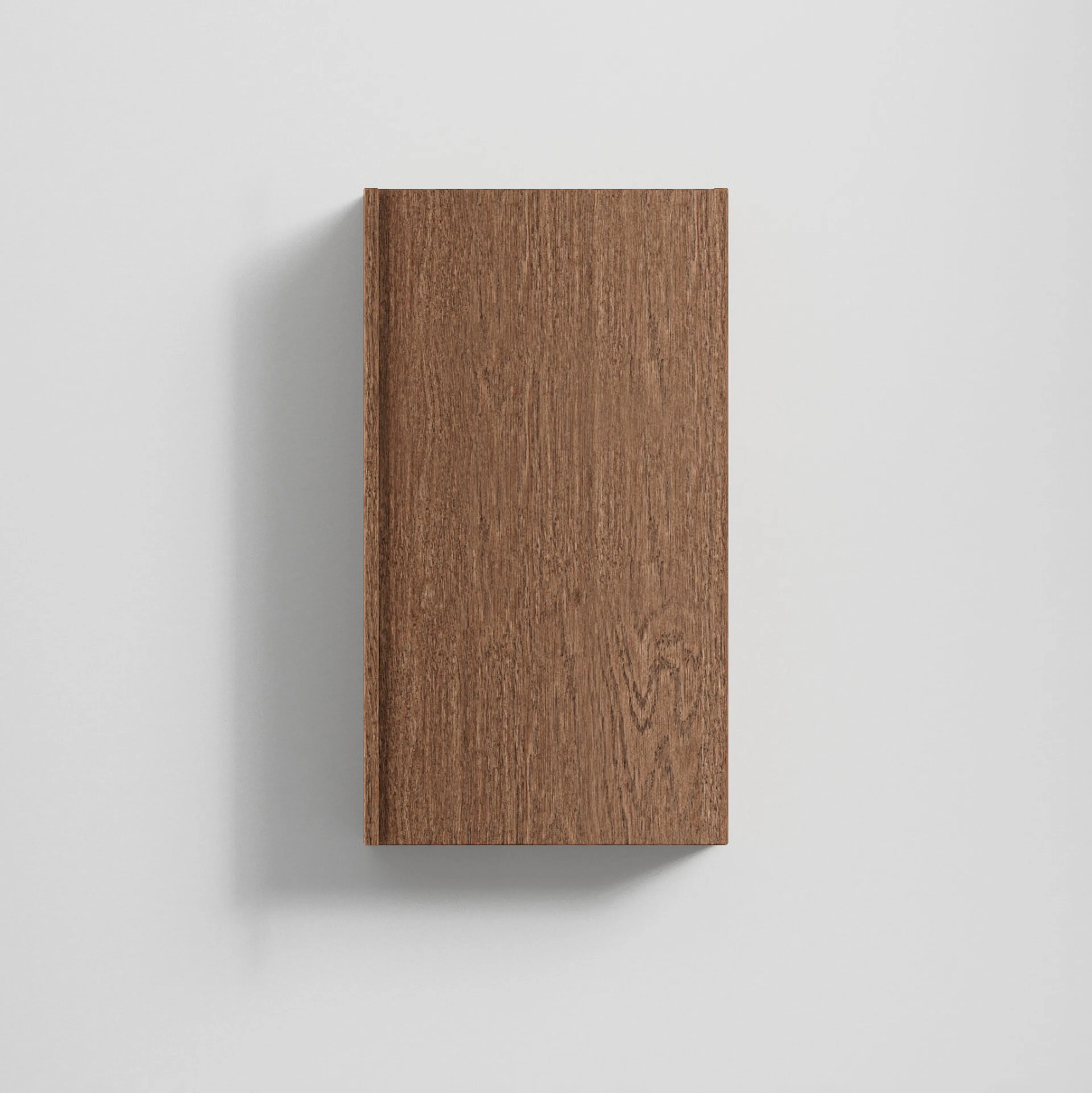 Väggskåp Carve 40/15 Dark Oak, 2 Hy, Hö Färg: Dark Oak, Hängning: Höger