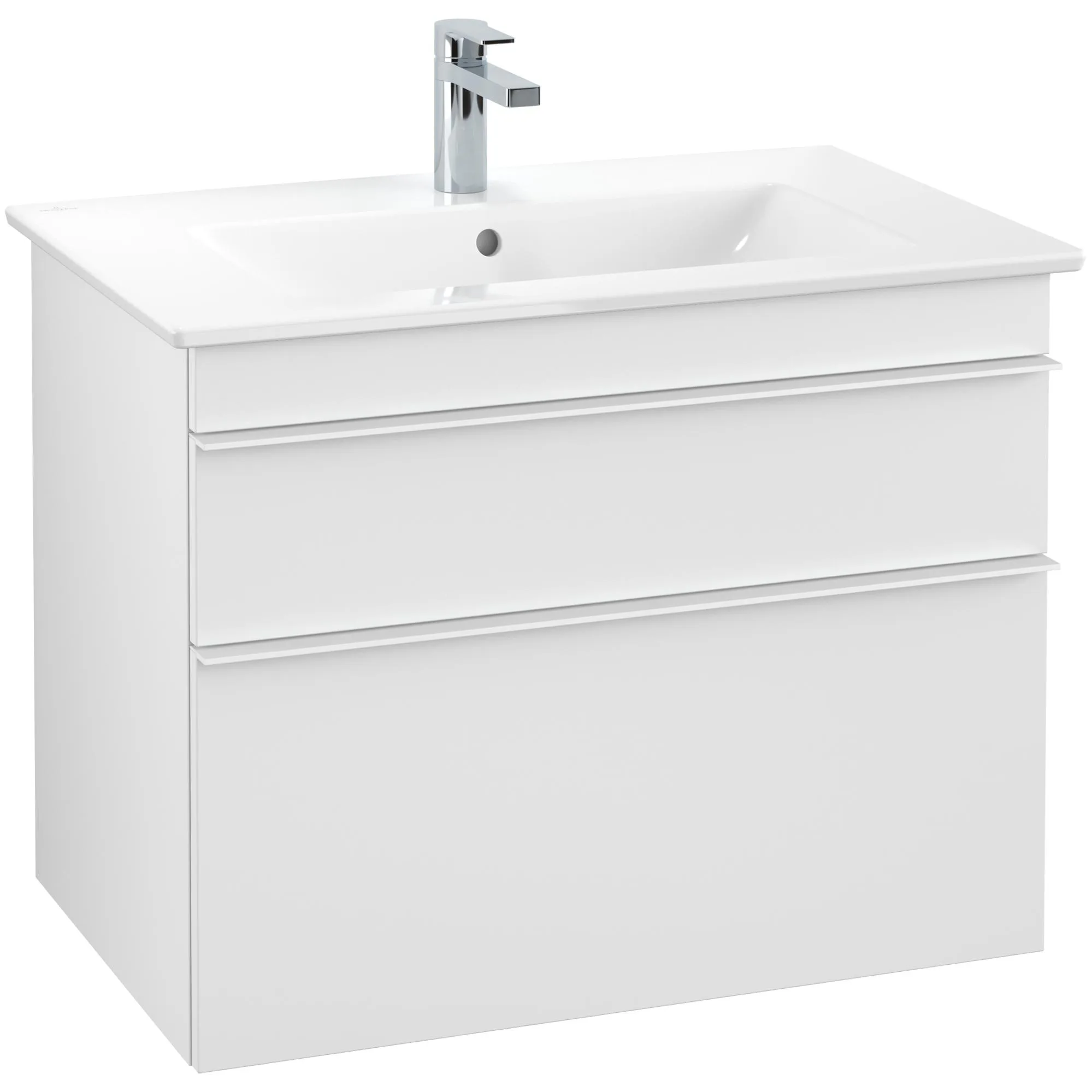 Tvättställsskåp Villeroy & Boch Venticello med 2 Lådor för Centrerat Skåpstvättställ
