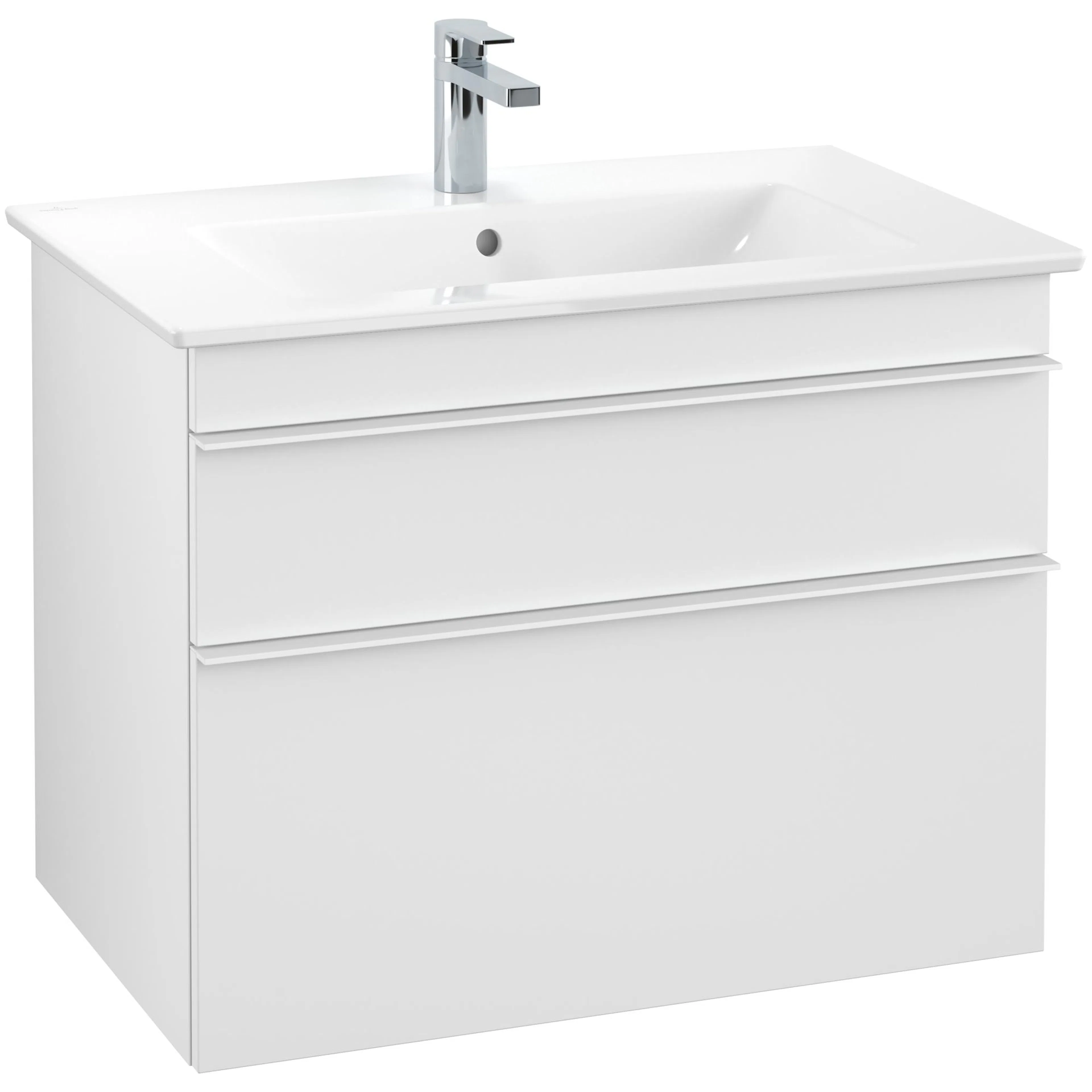 Tvättställsskåp Villeroy & Boch Venticello med  2 Lådor för Centrerat Skåpstvättställ