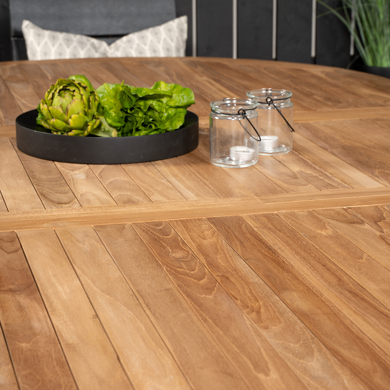 Matgrupp Utomhus Venture Home Kenya 180-240x120 Teak med 8 Levels KarmTrädgårdsstolar