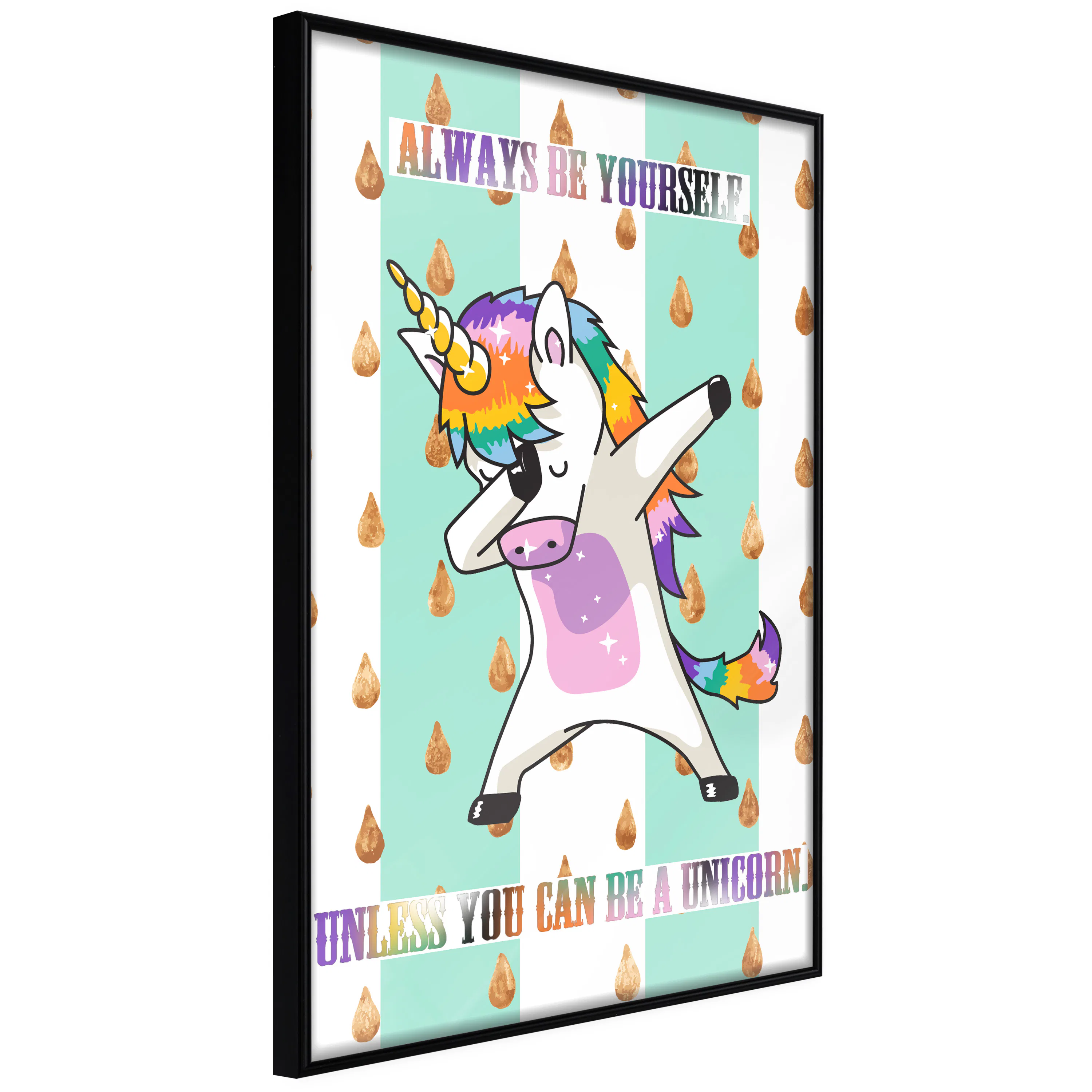 Poster Artgeist Affisch Always Be Yourself