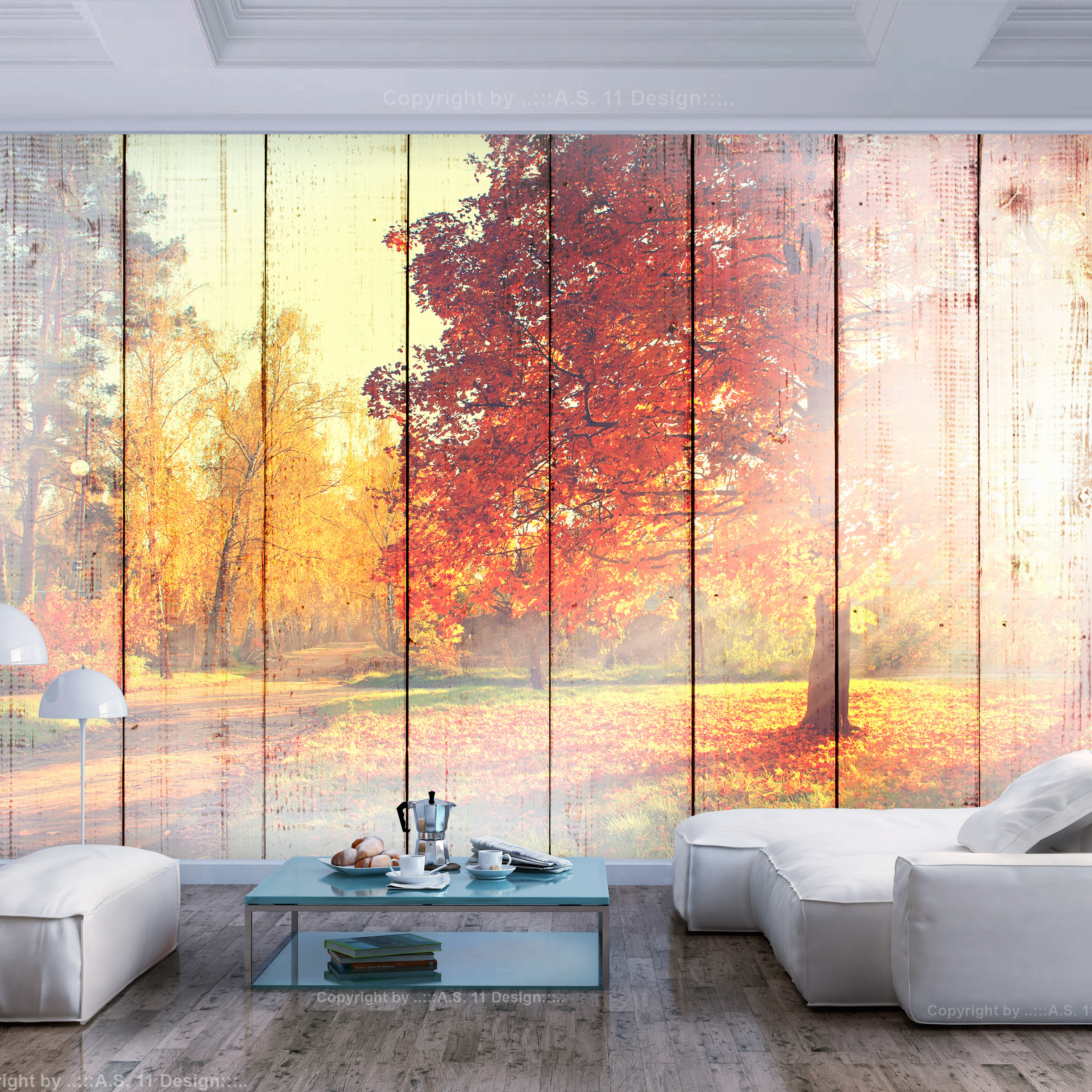 Fototapet Arkiio Autumn Sun