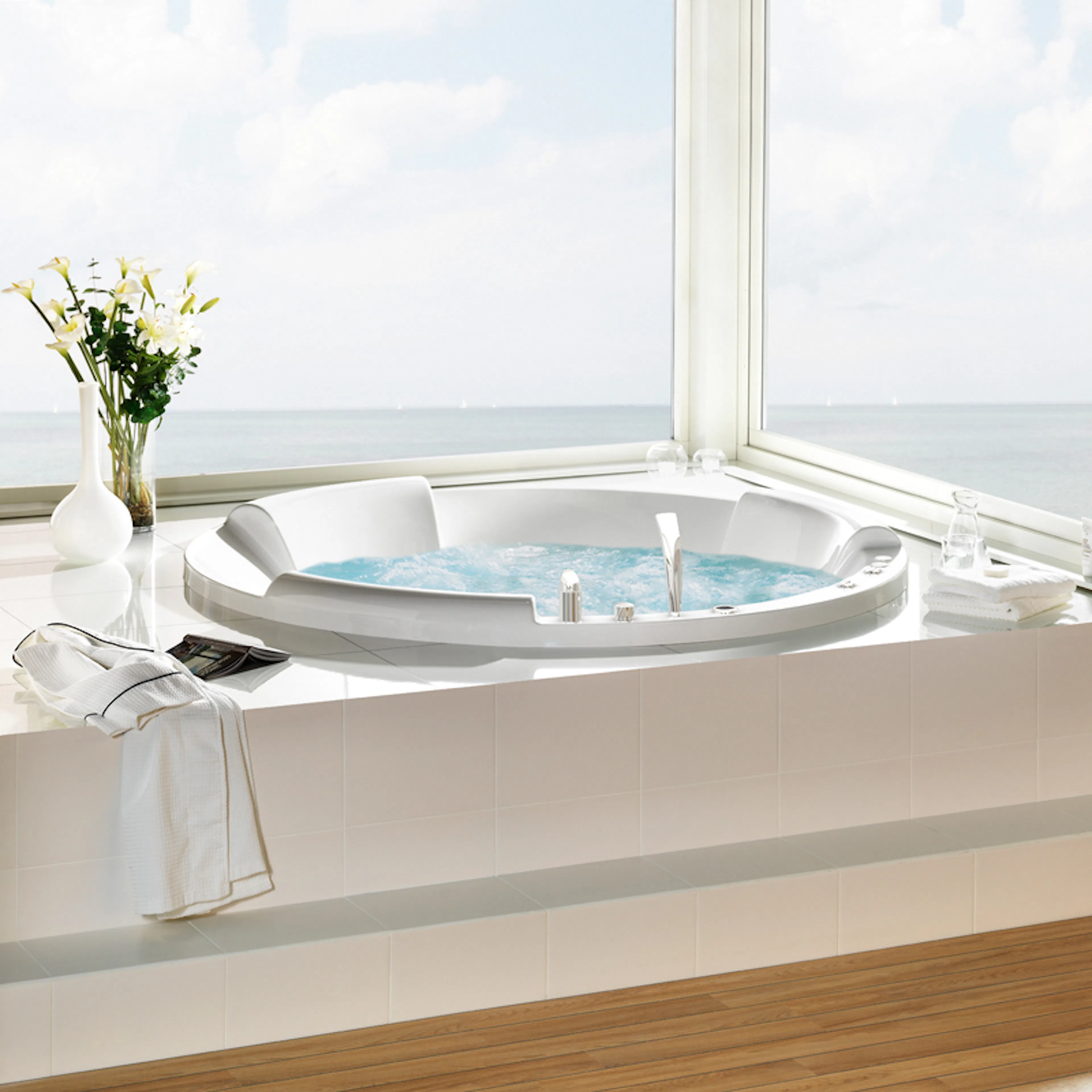 Bubbelbadkar Westerbergs Pacific Round
