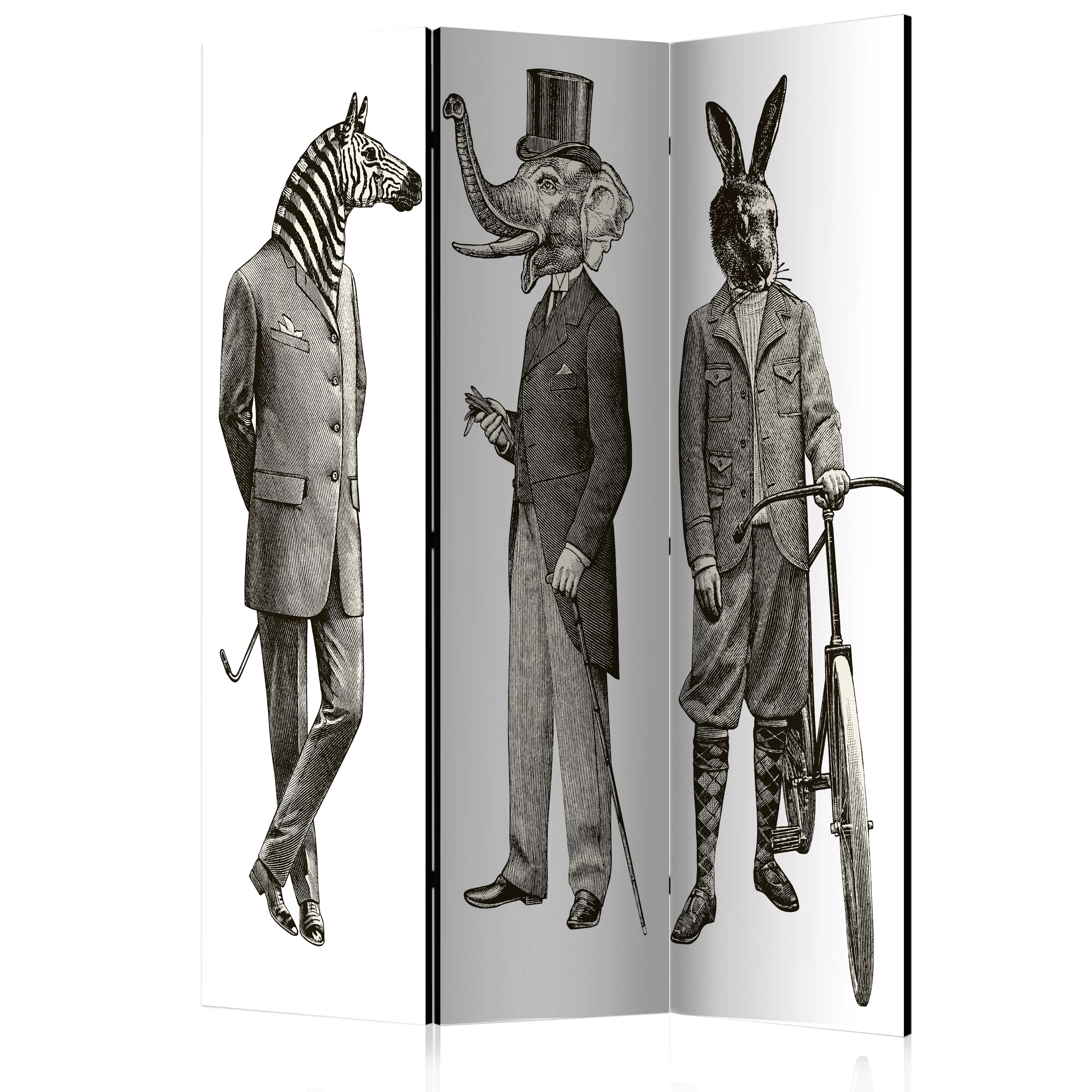 Rumsavdelare Arkiio Elegant Zoo 135x172 cm