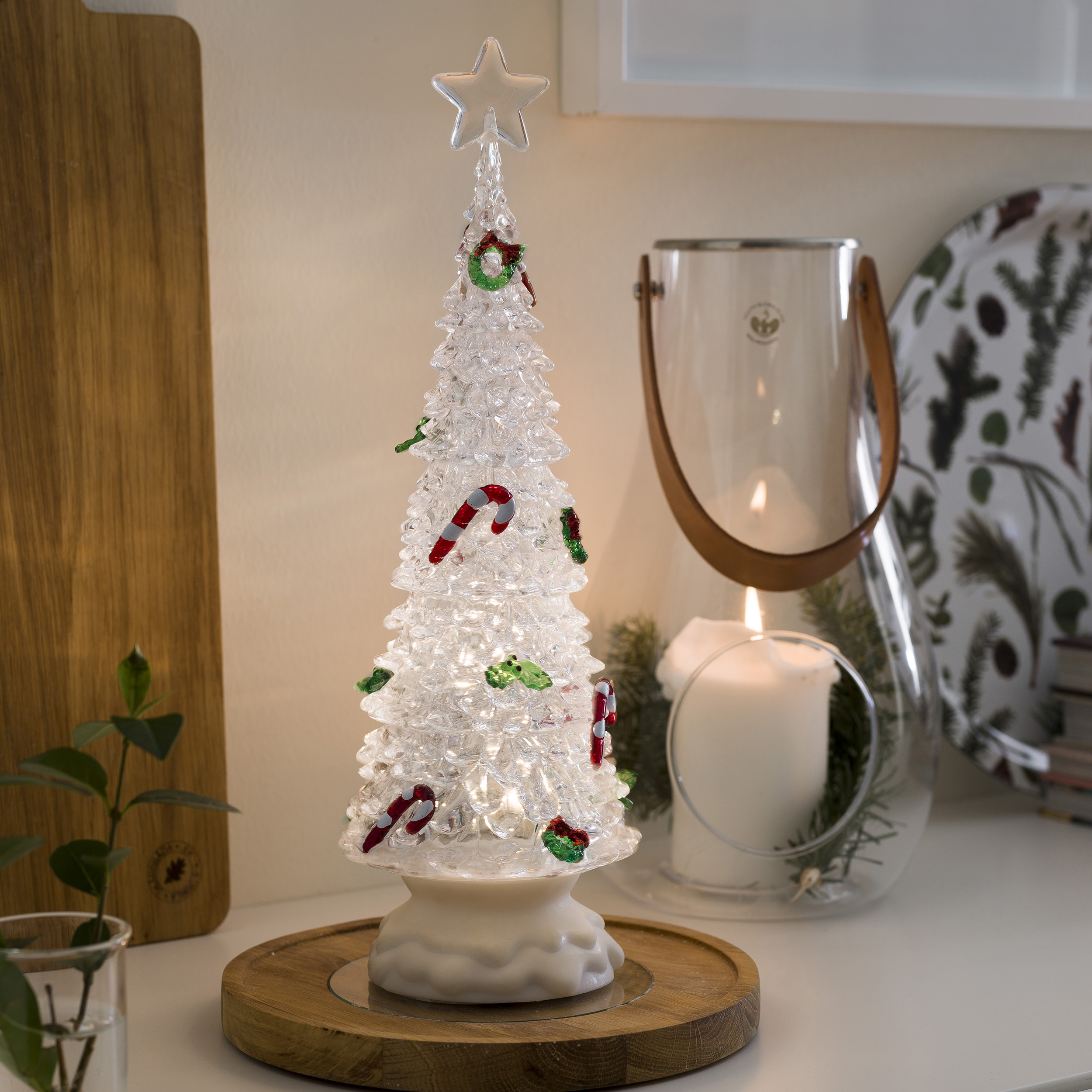 Julbelysning Gnosjö Konstsmide Julgran LED 3xAA