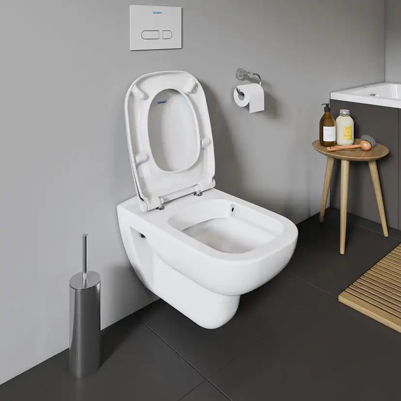 Vägghängd Toalettstol Duravit D-Code Rimless