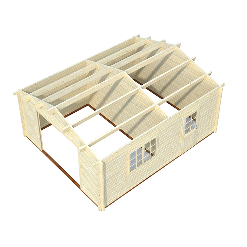 Garage Palmako Roger 23,9 m2 med Dörr