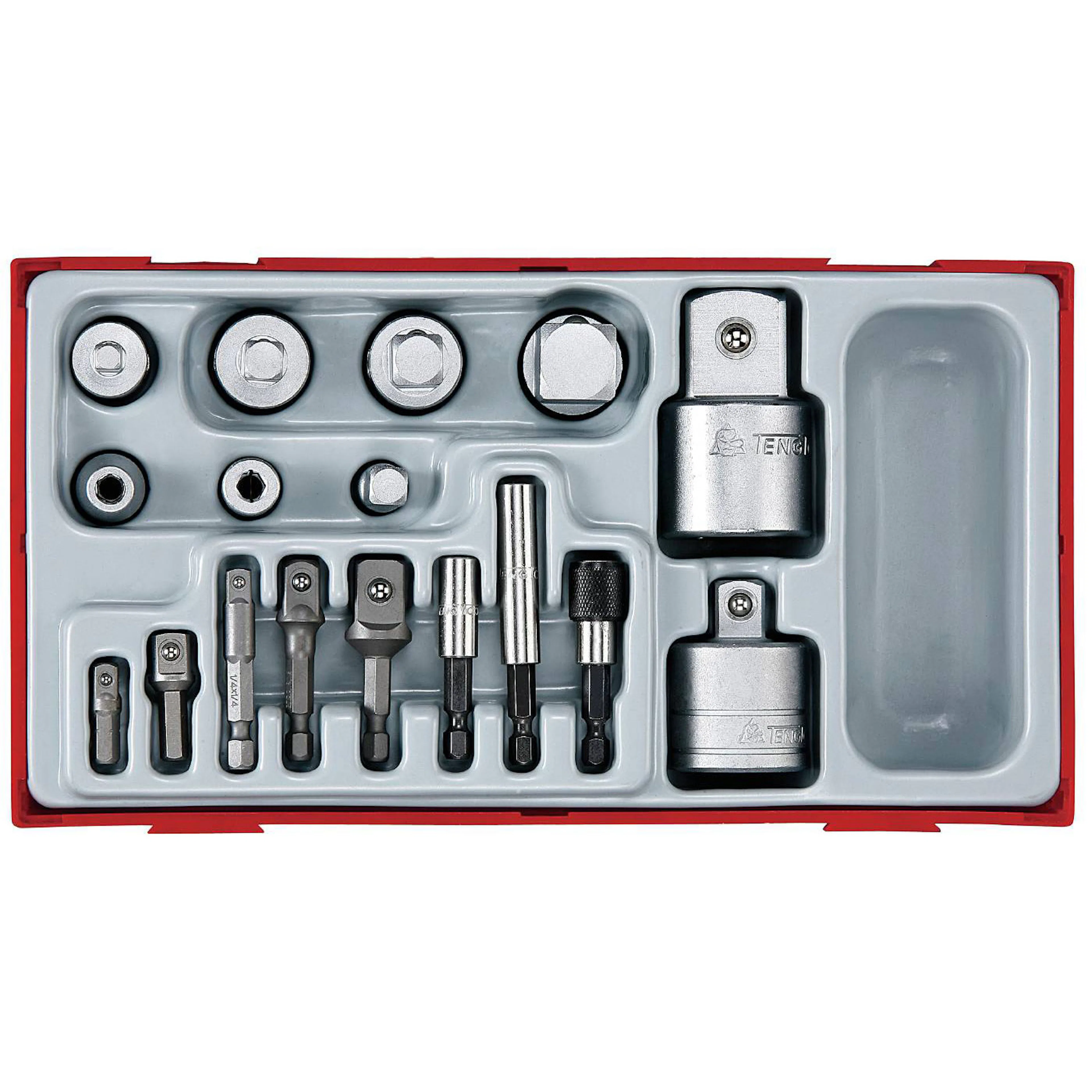 Adaptorsats 17 delar Teng Tools TTADP17