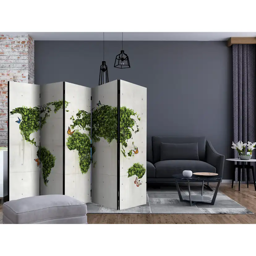 Rumsavdelare Arkiio The Butterfly Garden II 225x172 cm
