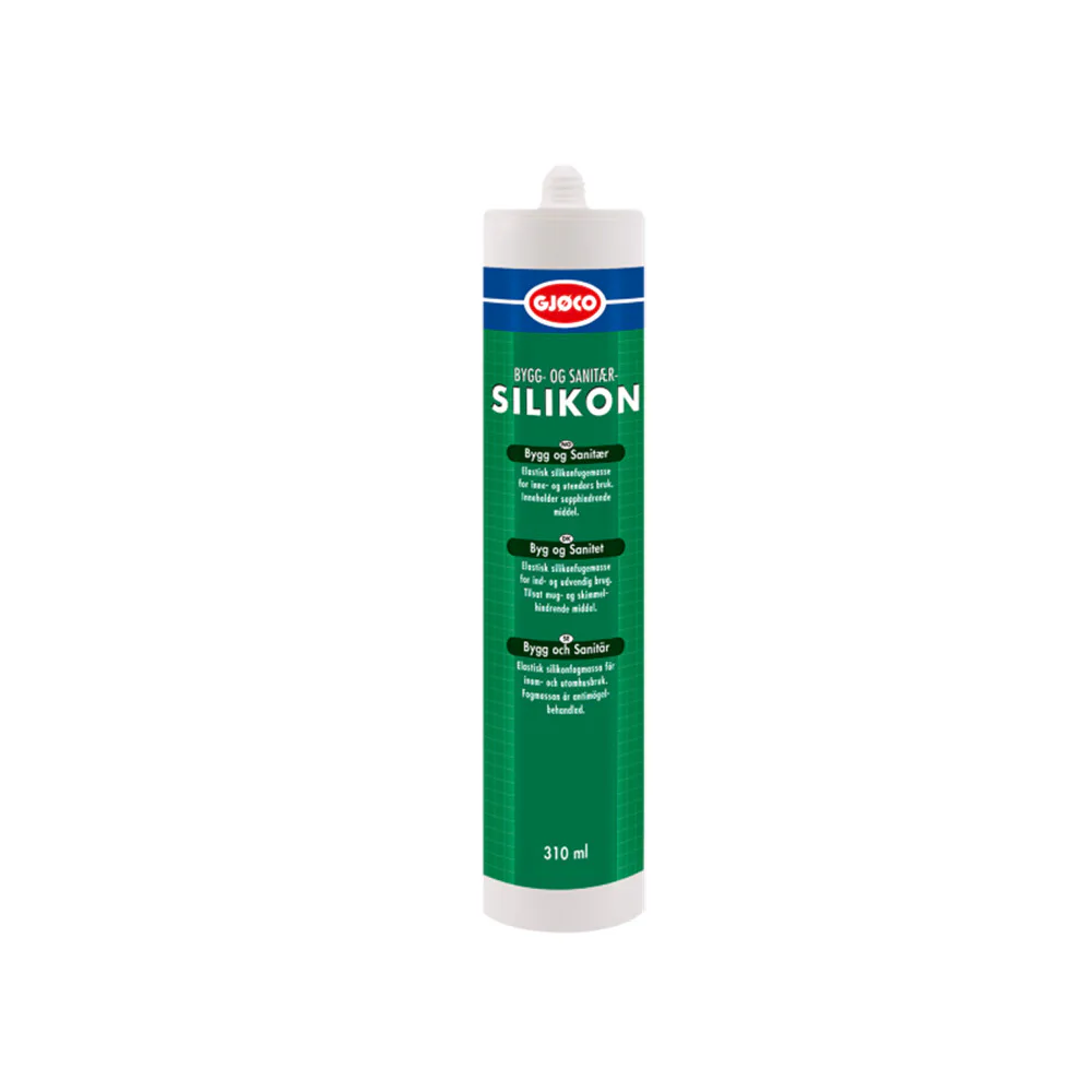 Byggsilkon Gjøco Transparent