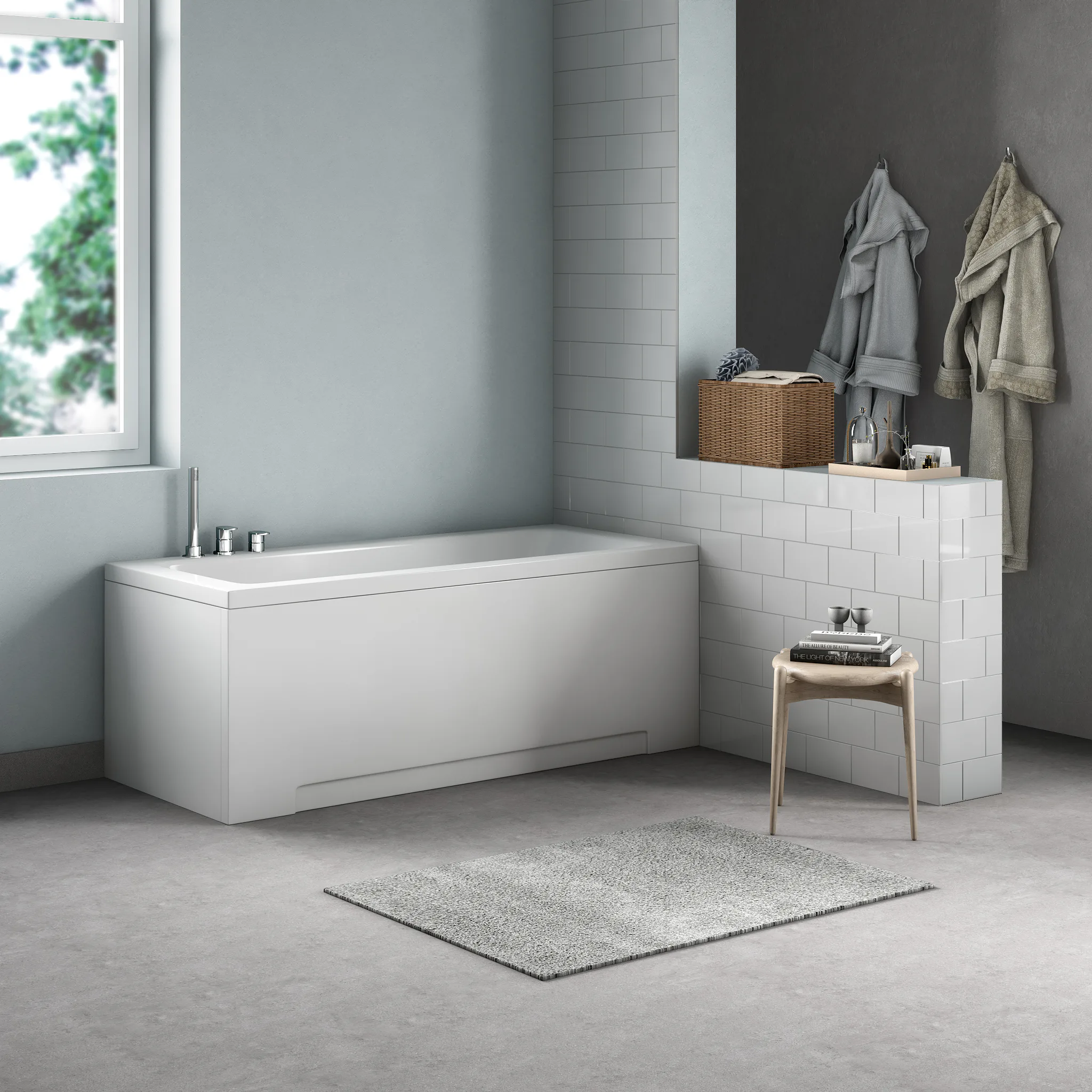 Bubbelbadkar Comfornette Milano