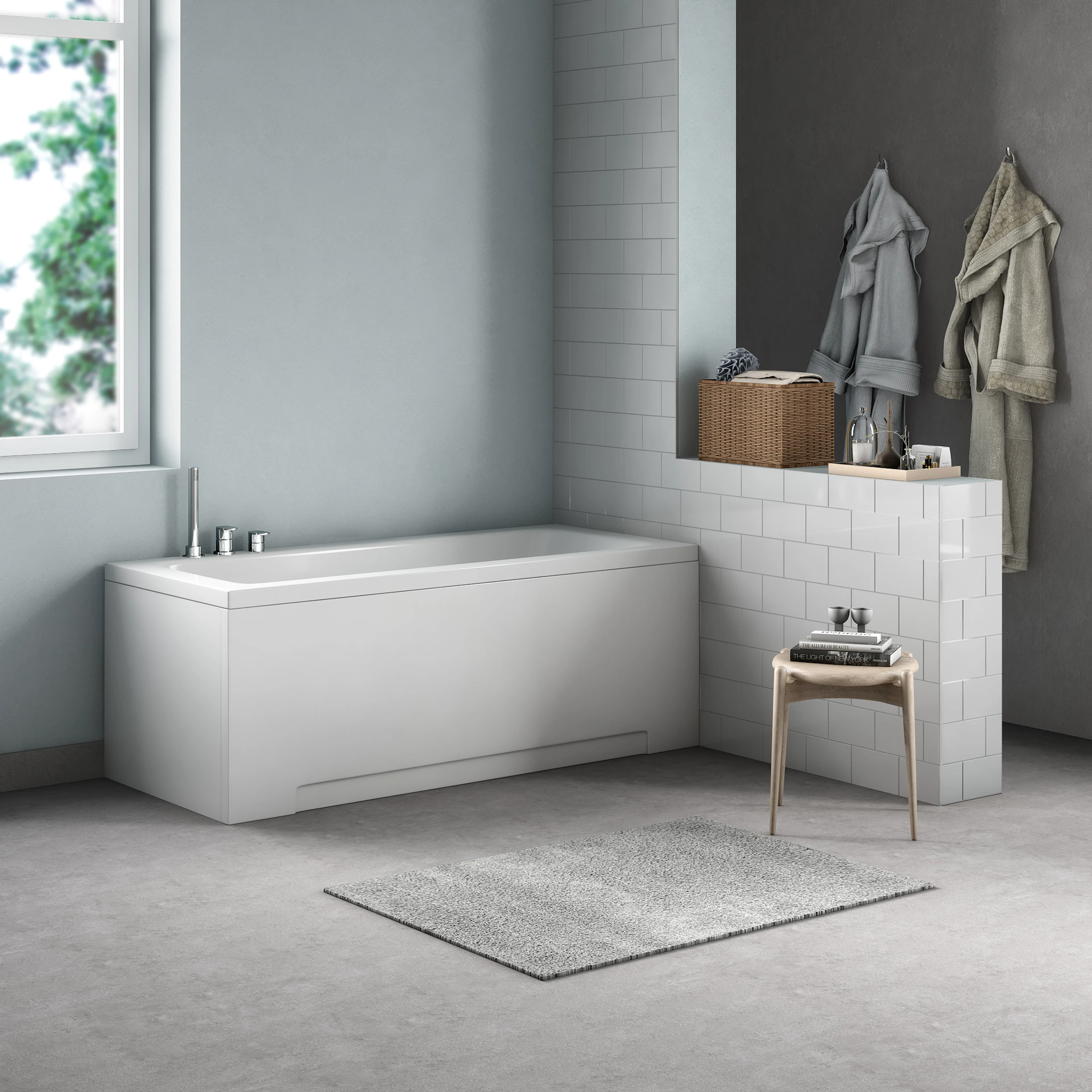 Bubbelbadkar Comfornette Milano