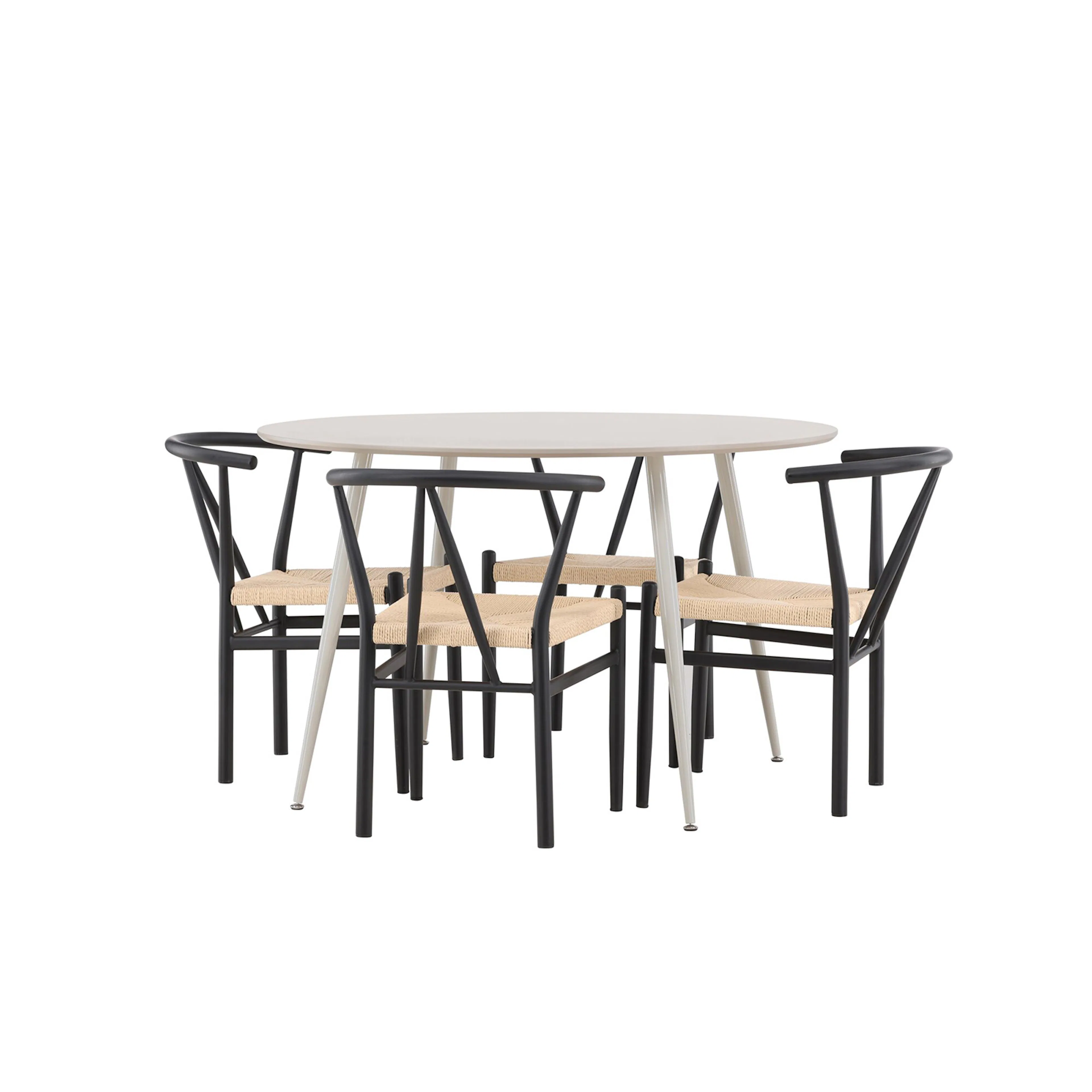 Beige/Svart