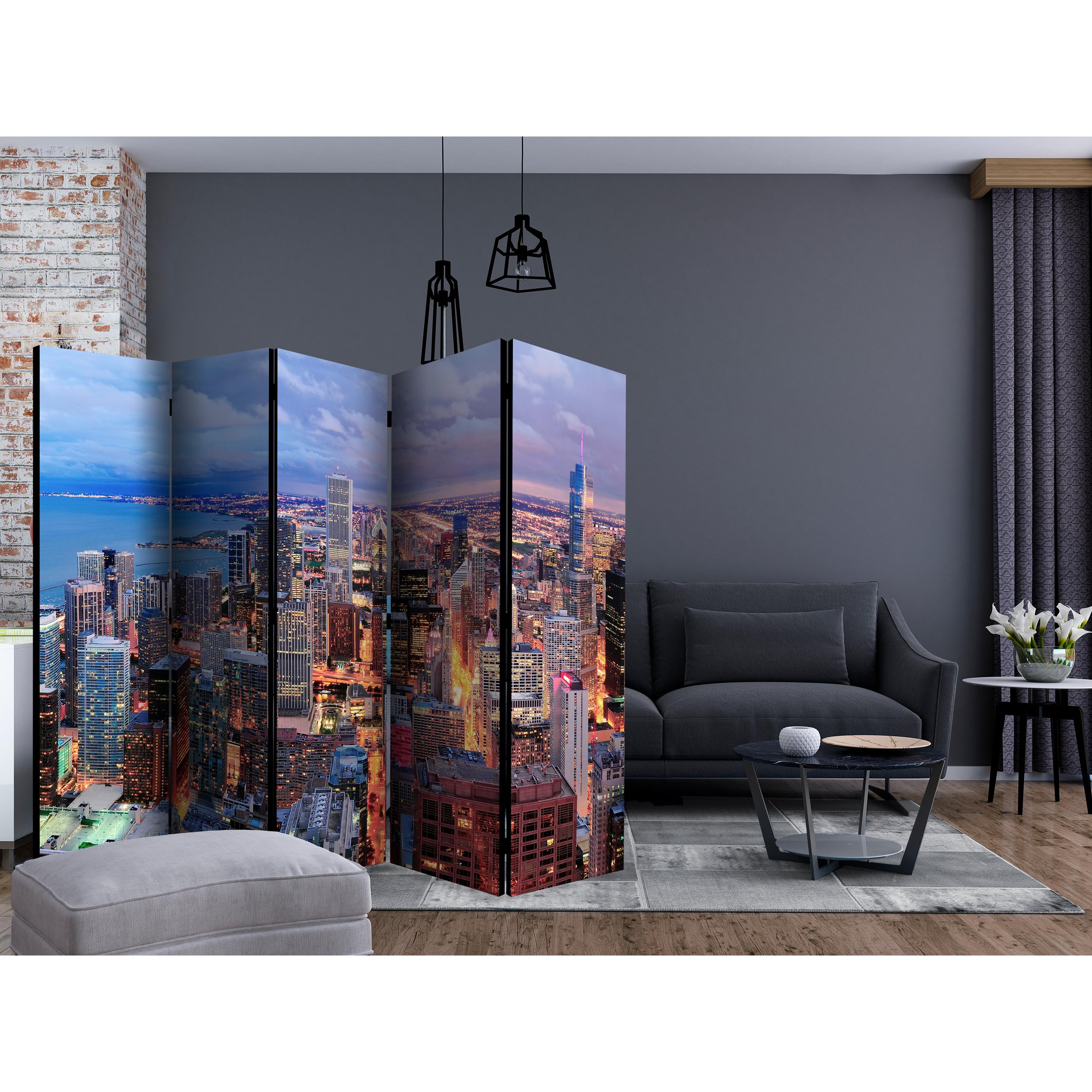 Rumsavdelare Arkiio Illuminated Chicago II 225x172 cm