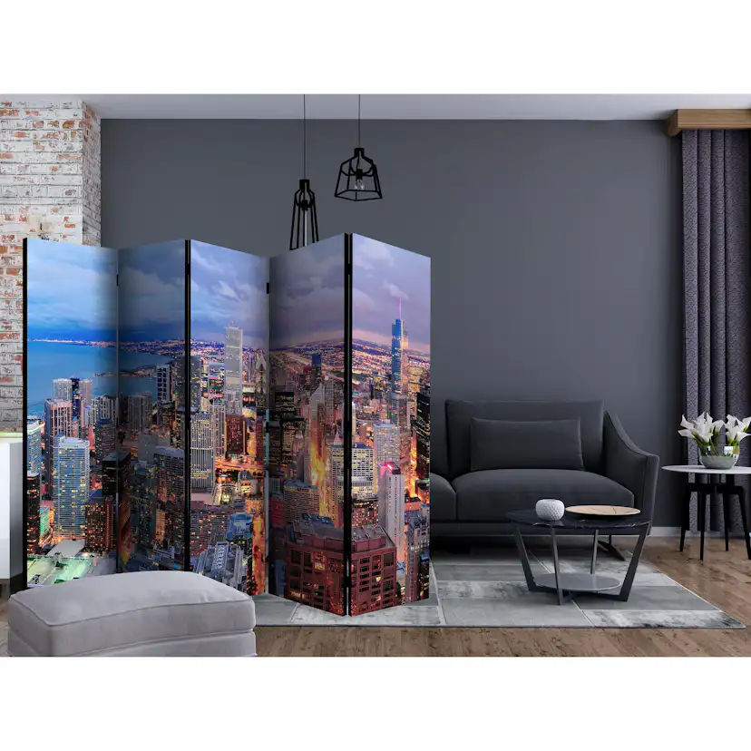 Rumsavdelare Arkiio Illuminated Chicago II 225x172 cm