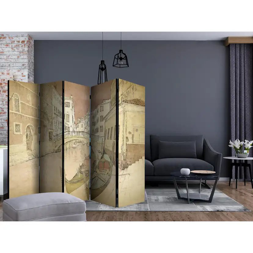 Rumsavdelare Arkiio Gondolas in Venice II 225x172 cm