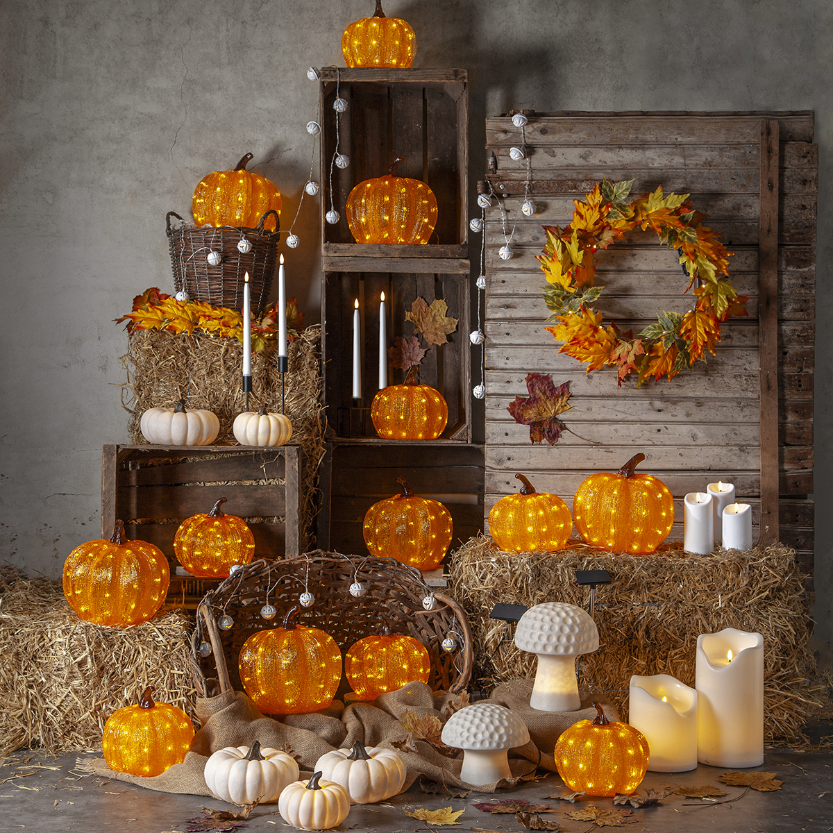 LED-Antikljus Star Trading Flamme Slim 2-pack Outdoor