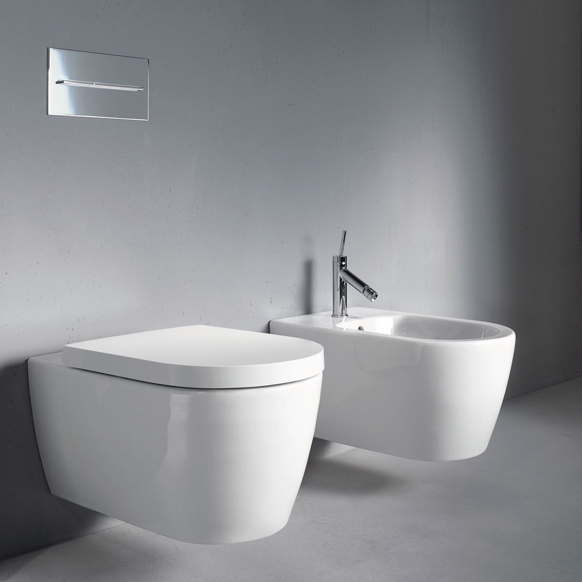 Vägghängd Toalettstol Duravit ME by Starck 252909 utan Toalettsits