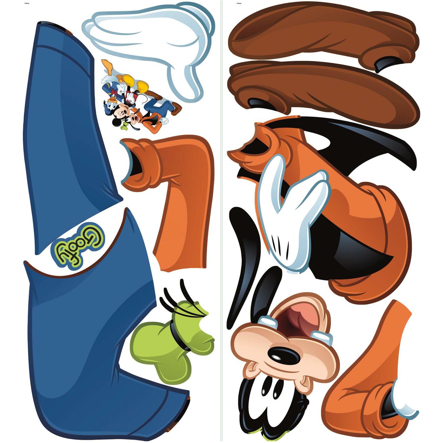 Väggdekor RoomMates Disney Långben