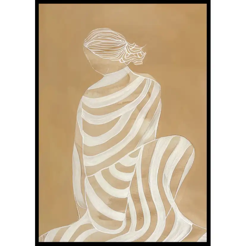 Poster Gallerix Femina Aquarelle