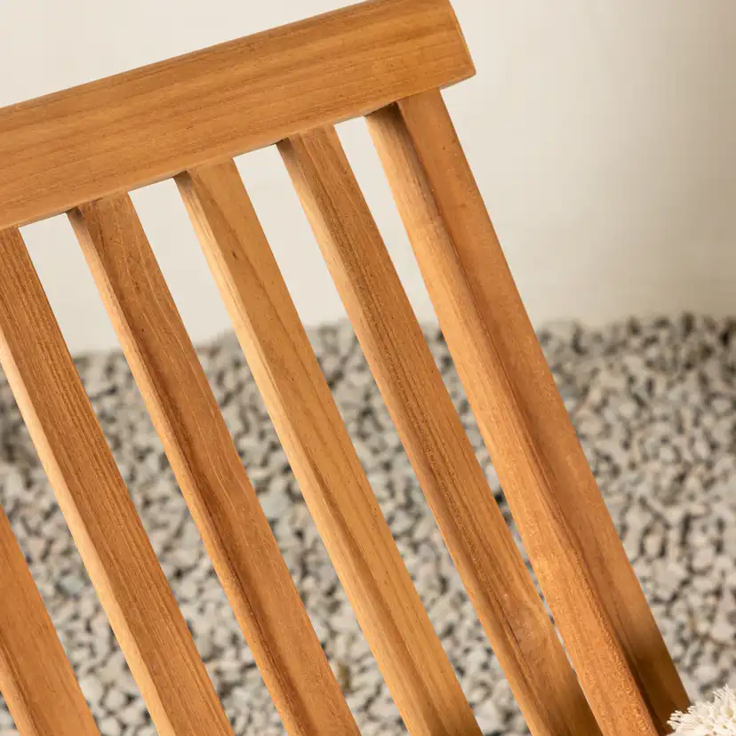 Loungestol Utomhus Venture Home Kenya Trädgårdsfåtölj Teak