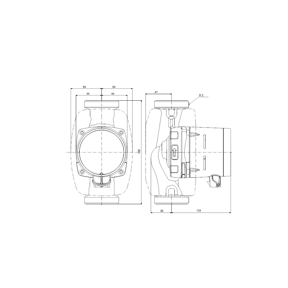 Cirkulationspump Grundfos Alpha2
