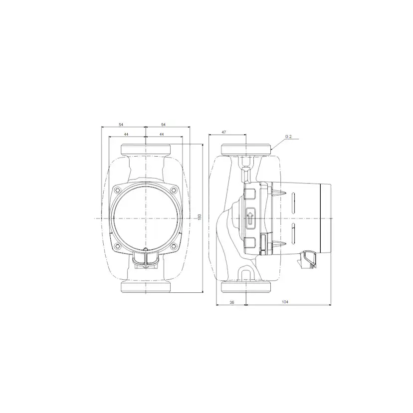 Cirkulationspump Grundfos Alpha2