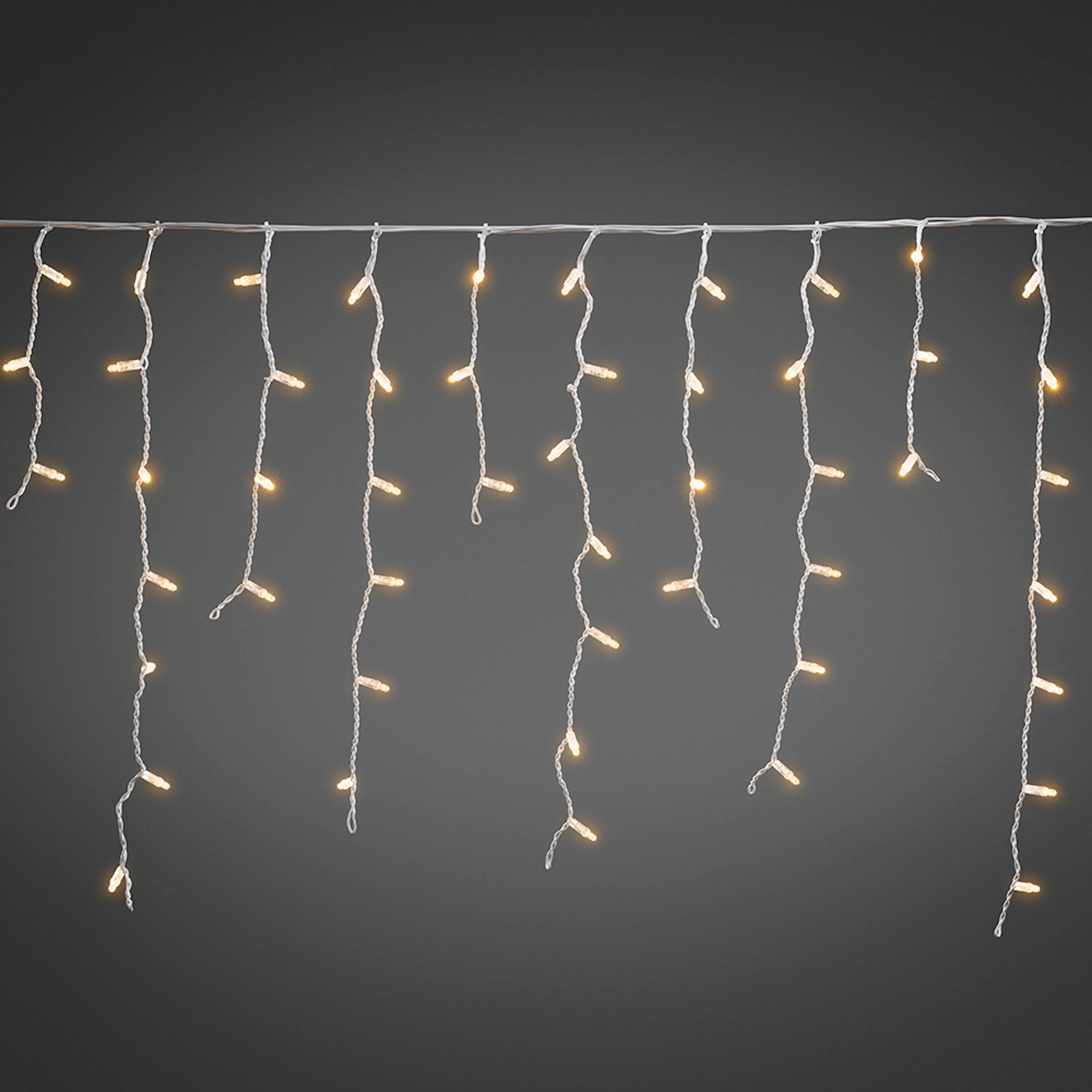 Startset Istapp Gnosjö Konstsmide 100 st amber M-LED