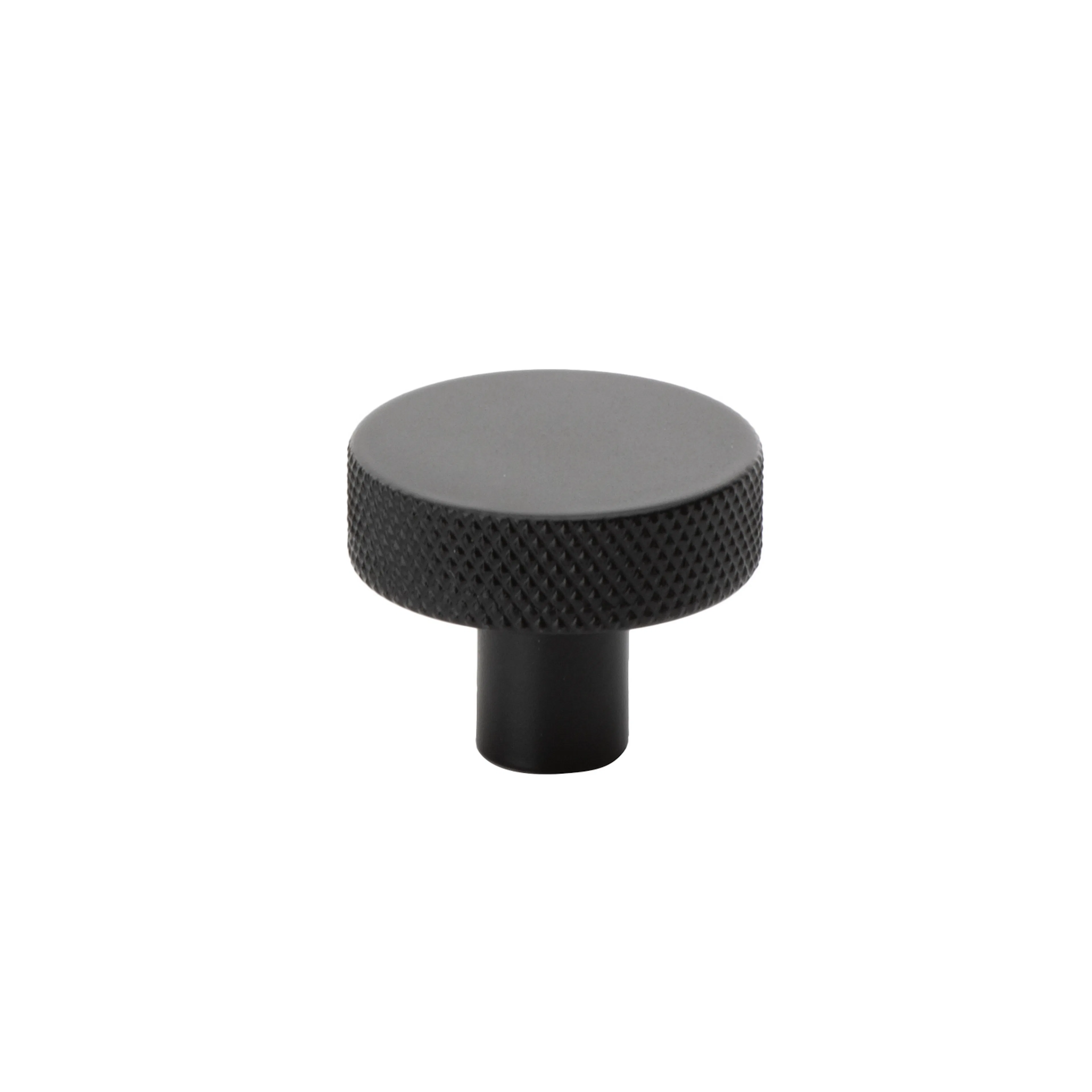Knopp Mattsvart Ø32 Mattsvart, Ø32 mm