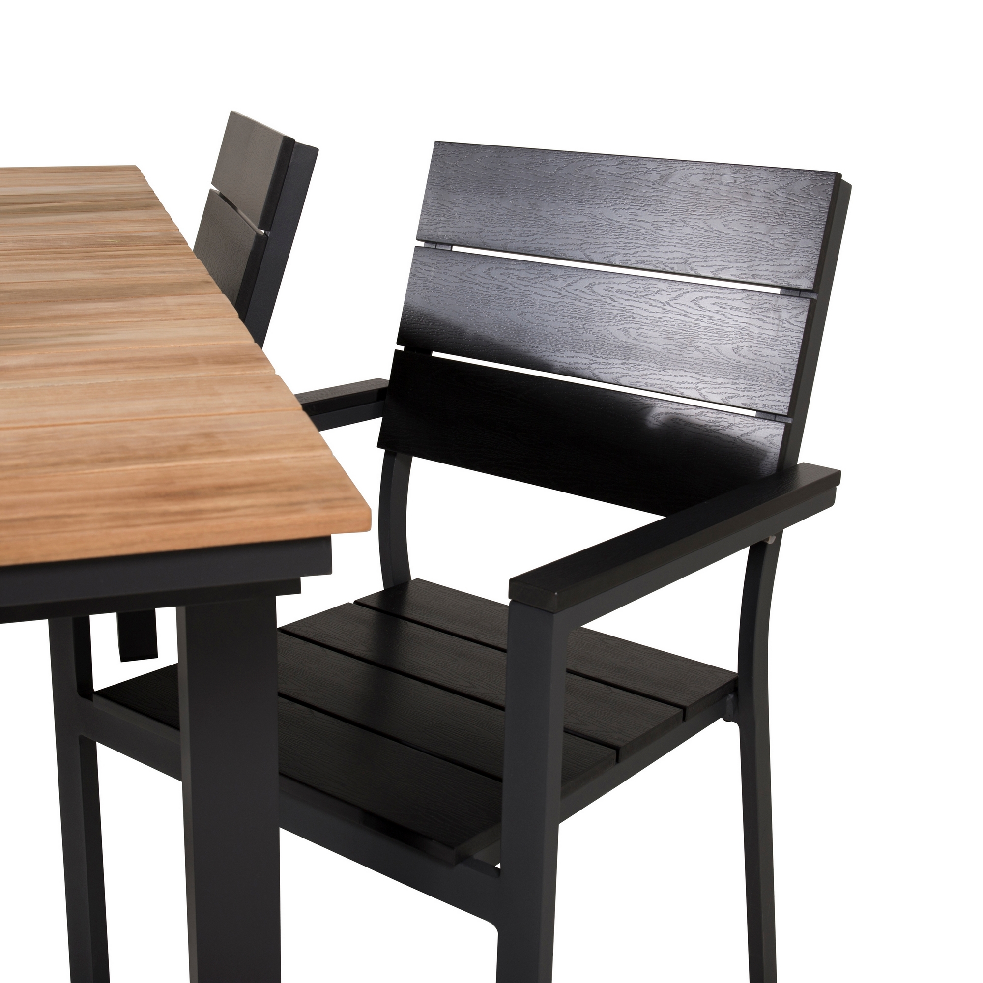 Matgrupp Venture Home Meya 160/240 med 4 Lova Matstolar