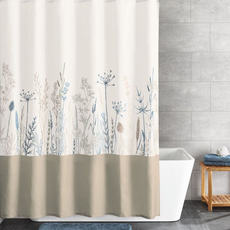 Duschdraperi Savannah multi 180x200 cm