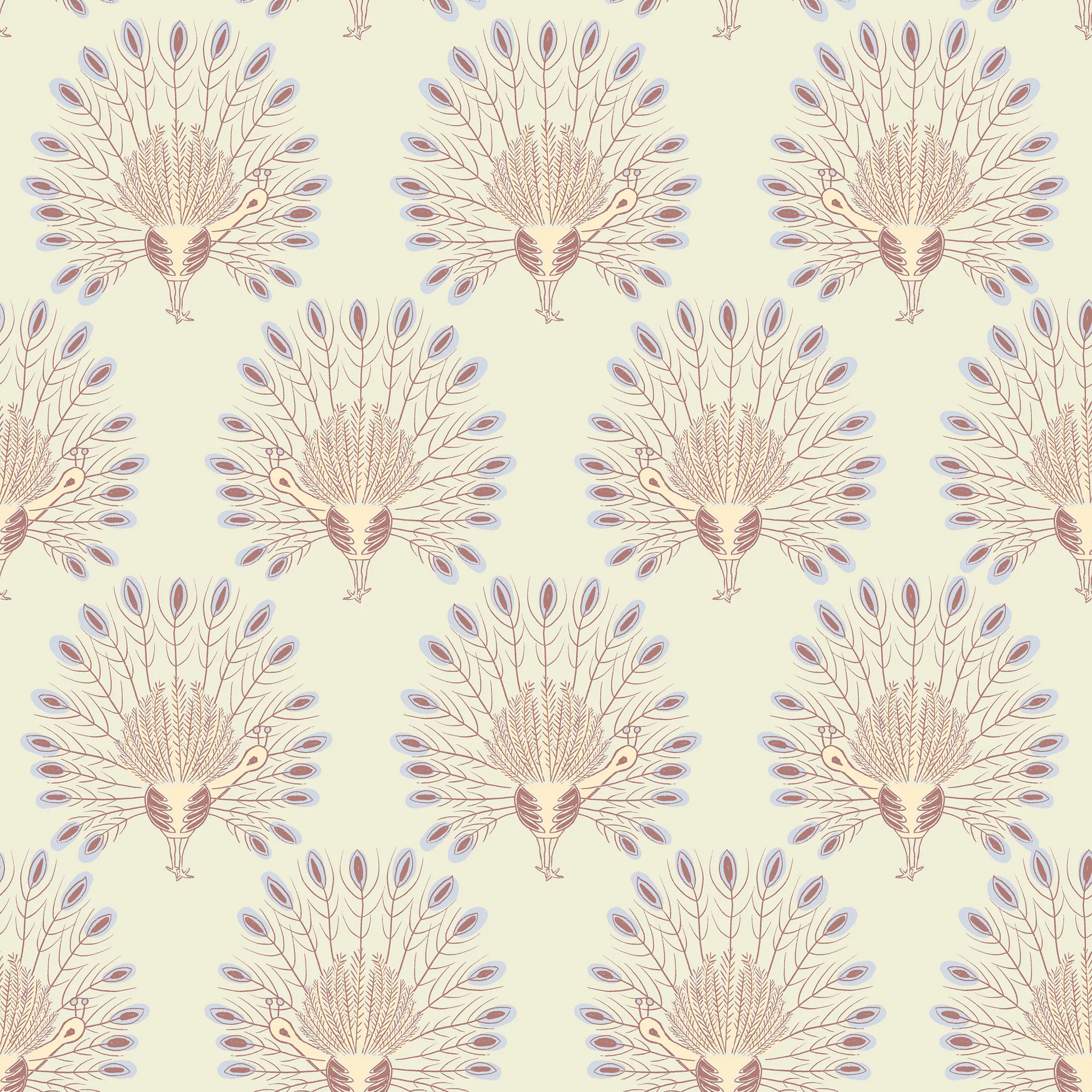 Tapet Superfresco Easy Vintage Peacook Purple