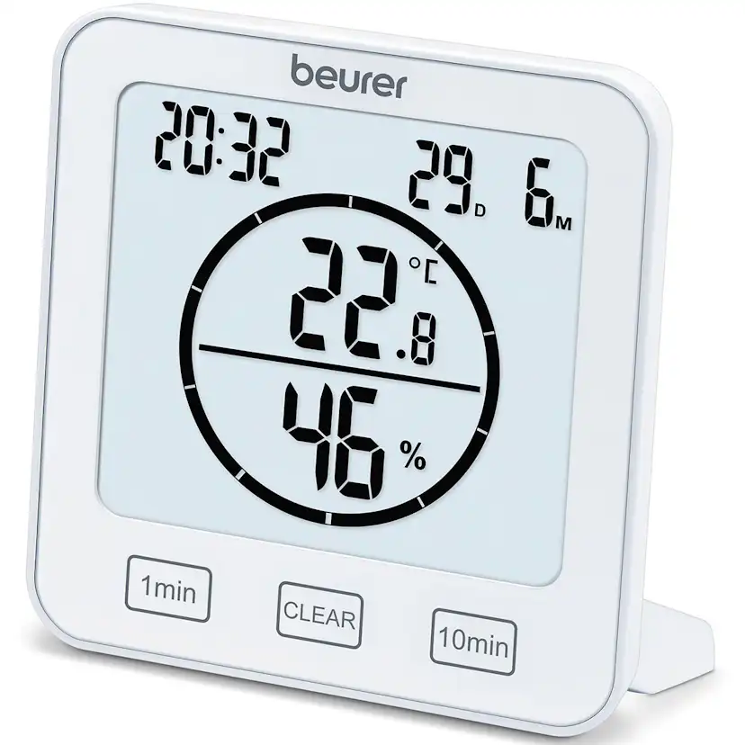 Thermo/Hygrometer Beurer HM22 Klocka