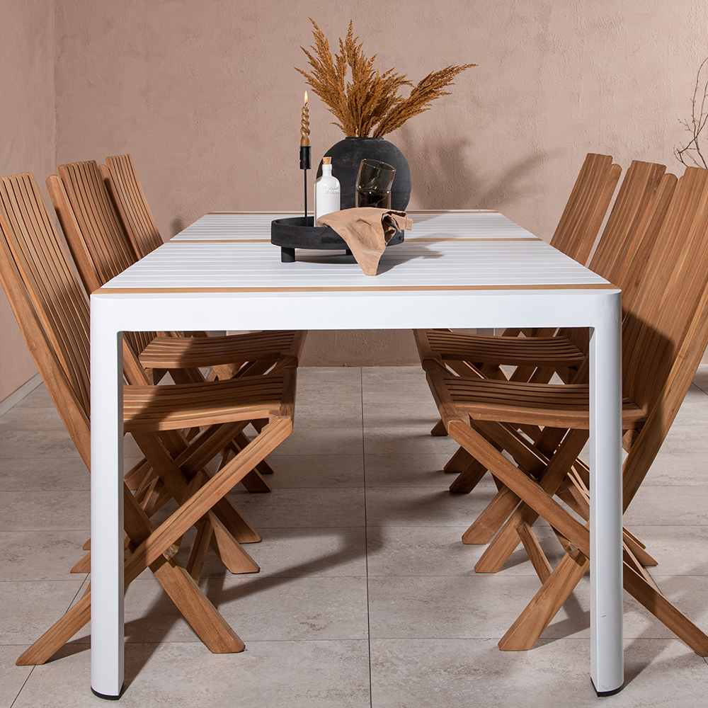 Matgrupp Venture Home Togo 200x100 cm med 6 Ghana Stolar