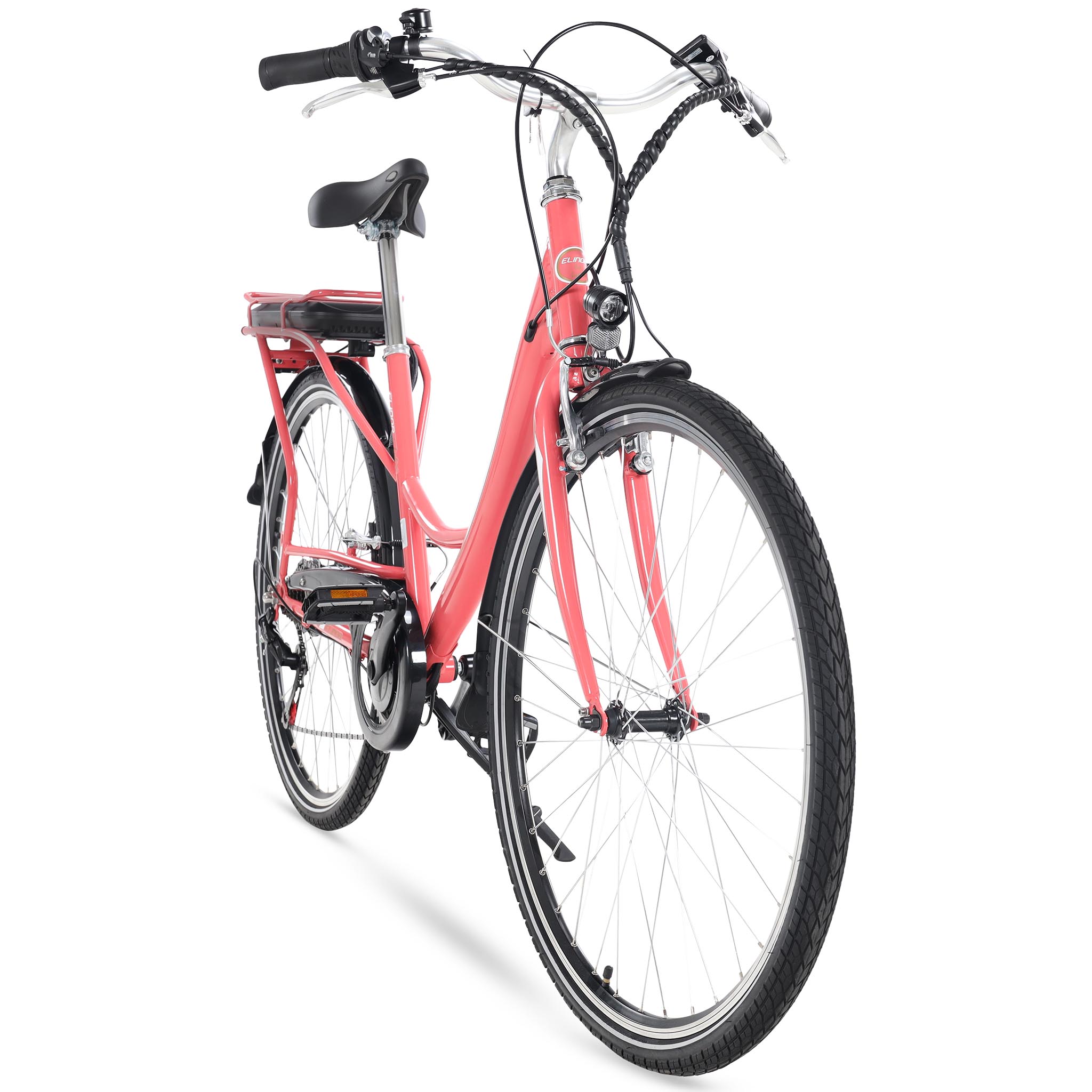 Elcykel Lyfco Dam 28" Elinor 13 Ah Rosa
