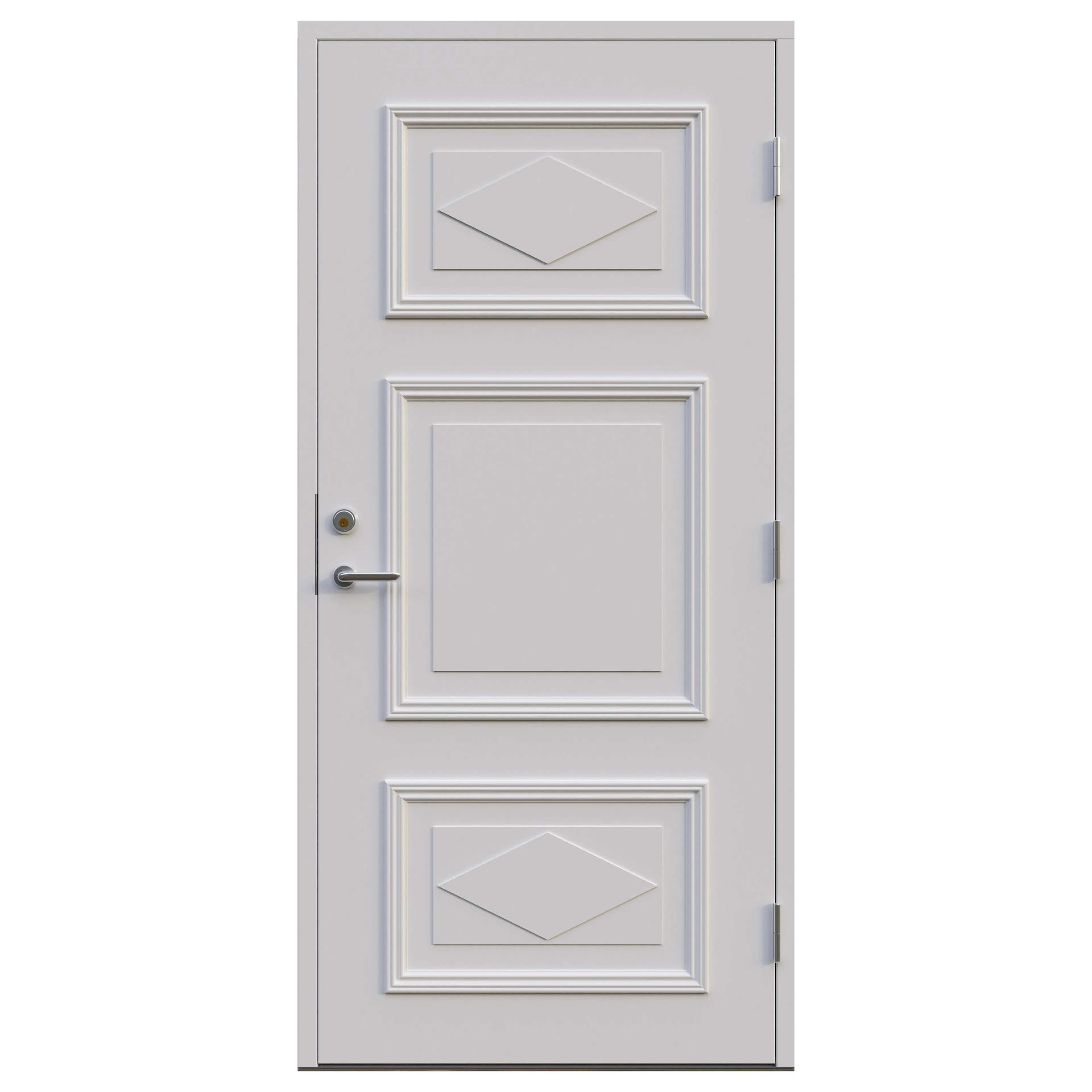 Fornby BxH: 90x200 cm, Vit, Höger BxH: 90x200 cm, Vit, Höger
