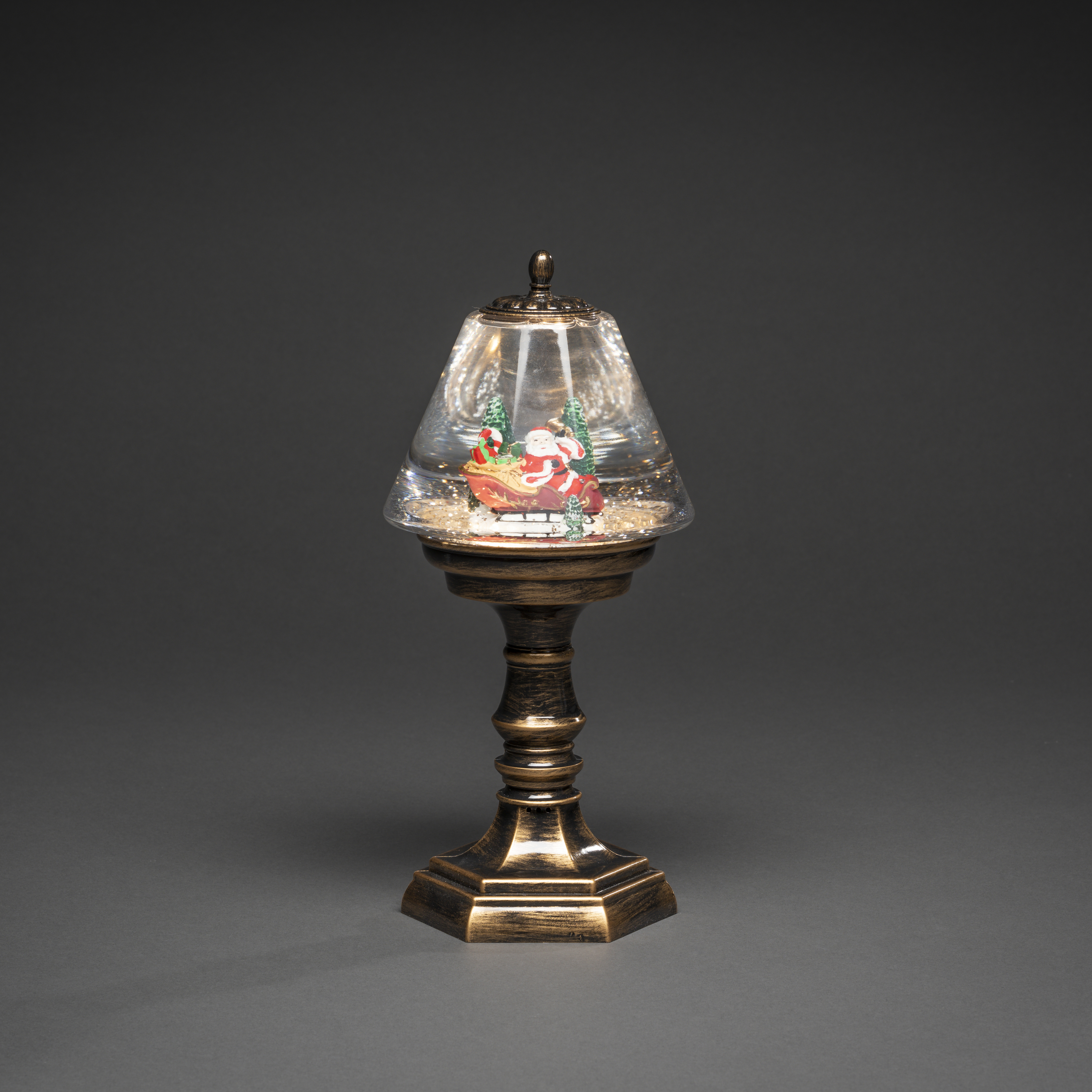 Lykta Gnosjö Konstsmide Vattenfylld Lampa med Tomte