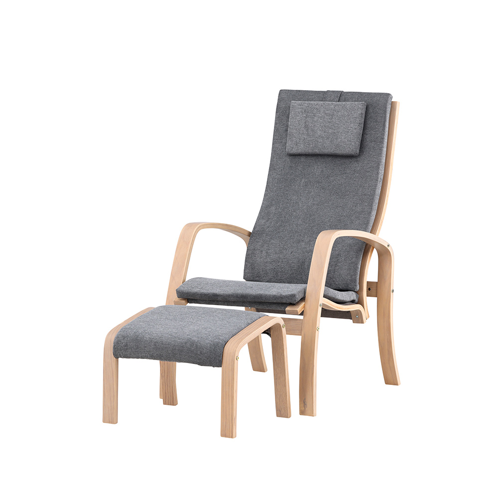 Loungefåtölj Venture Home Grötö med Fotpall