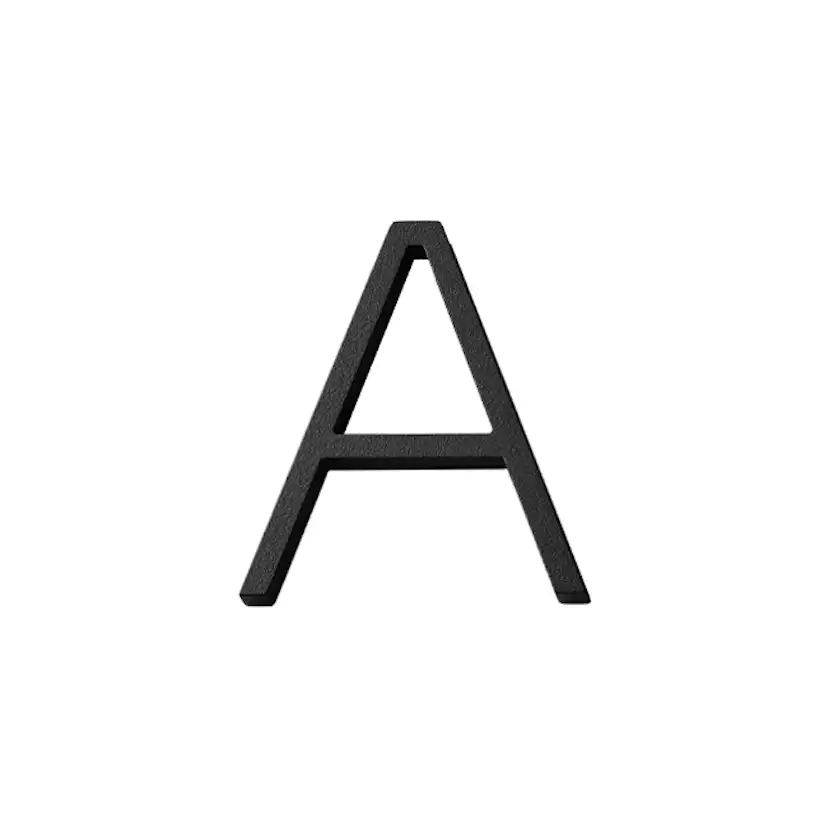 Husnummer Habo Selection Contemporary Små Svart